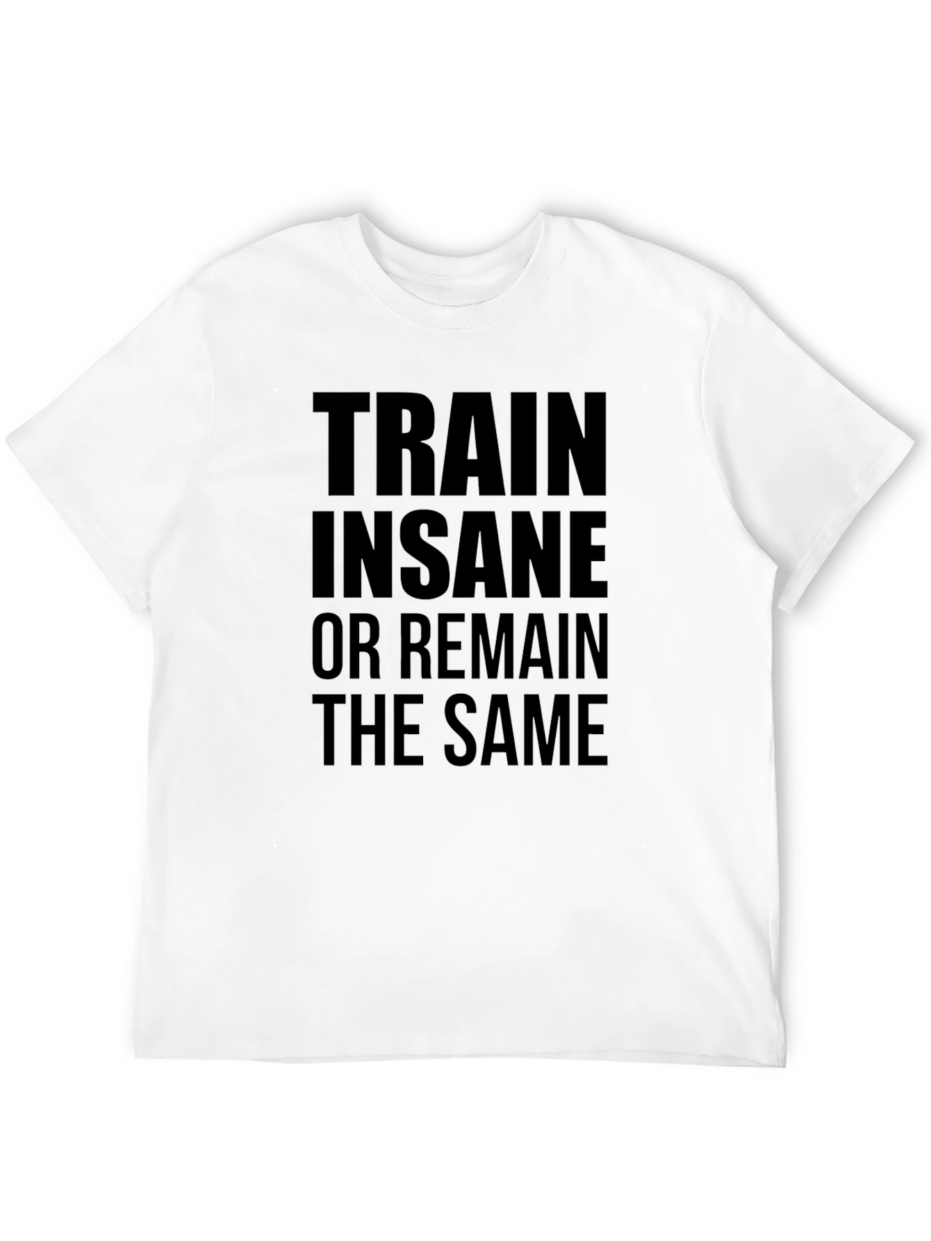 Train Insane Graphic Tee - Black