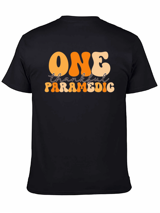 One Thankful Paramedic Graphic Tee