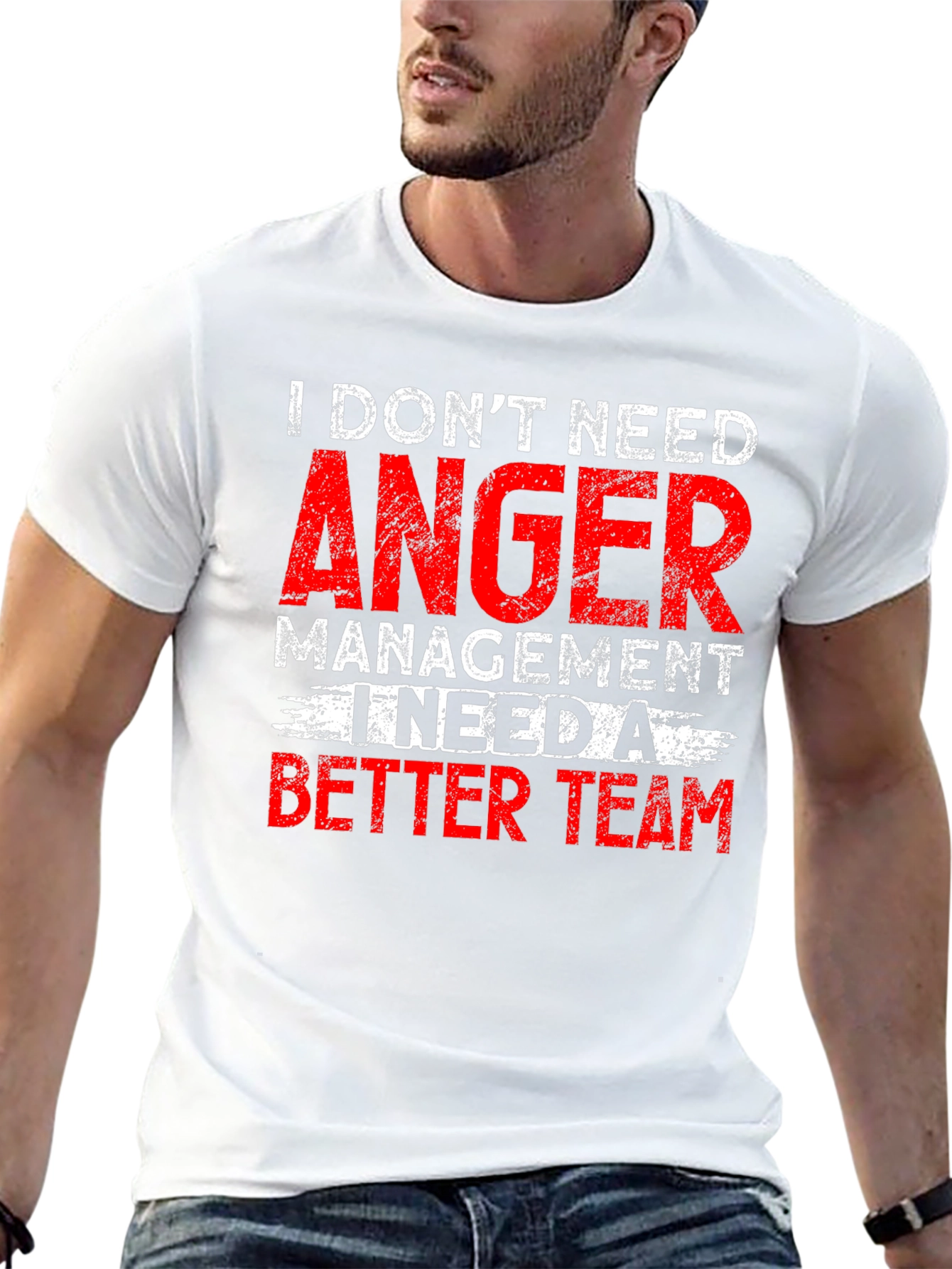 I Dont Need Anger Management Funny Graphic Tee