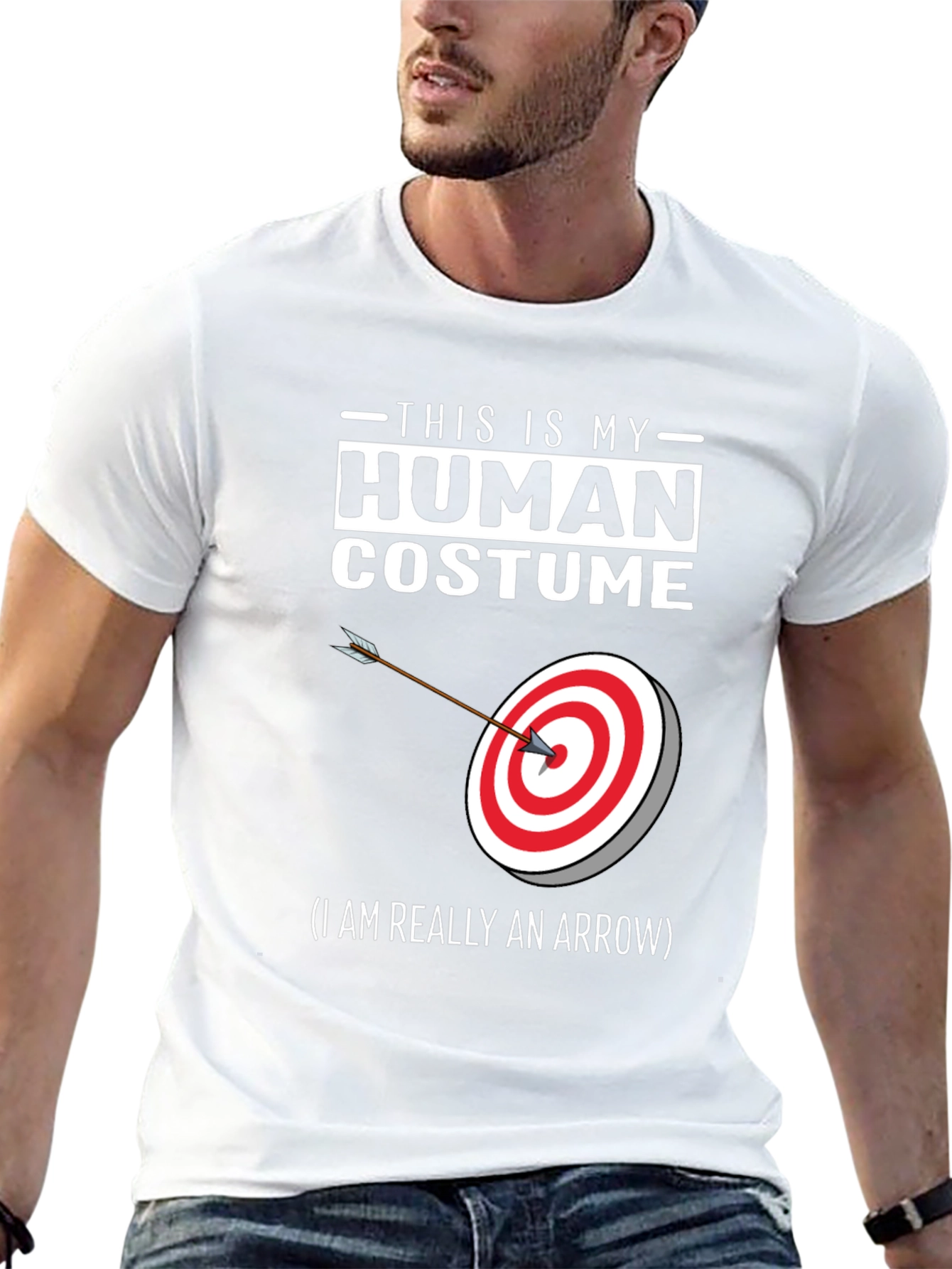 Human Costume Arrow T-Shirt