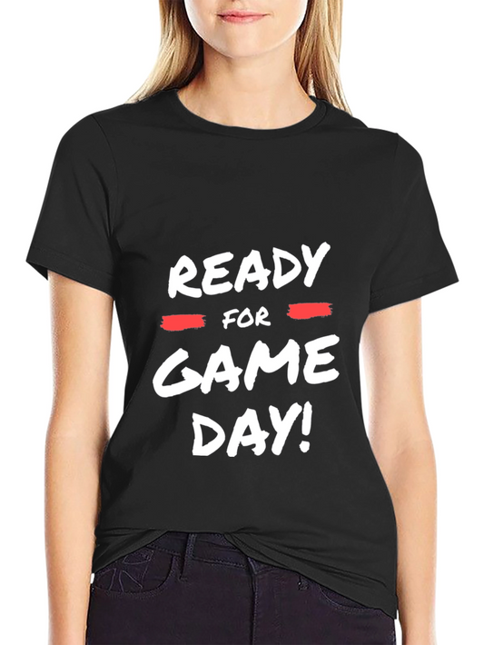 Ready for Game Day Black T-Shirt