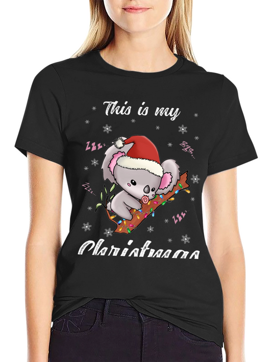 Cute Koala Christmas T-Shirt