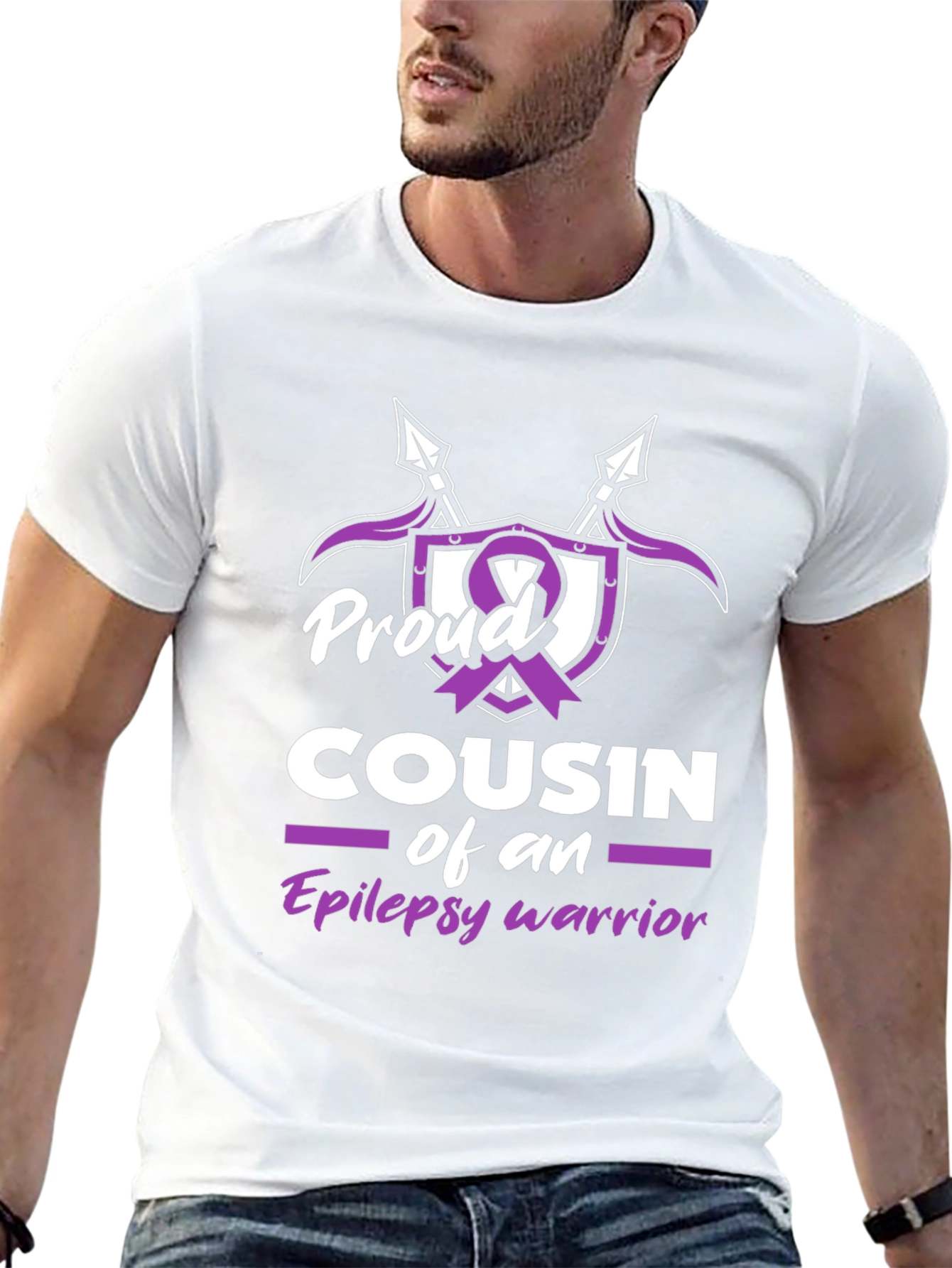 Proud Cousin of an Epilepsy Warrior Graphic Tee