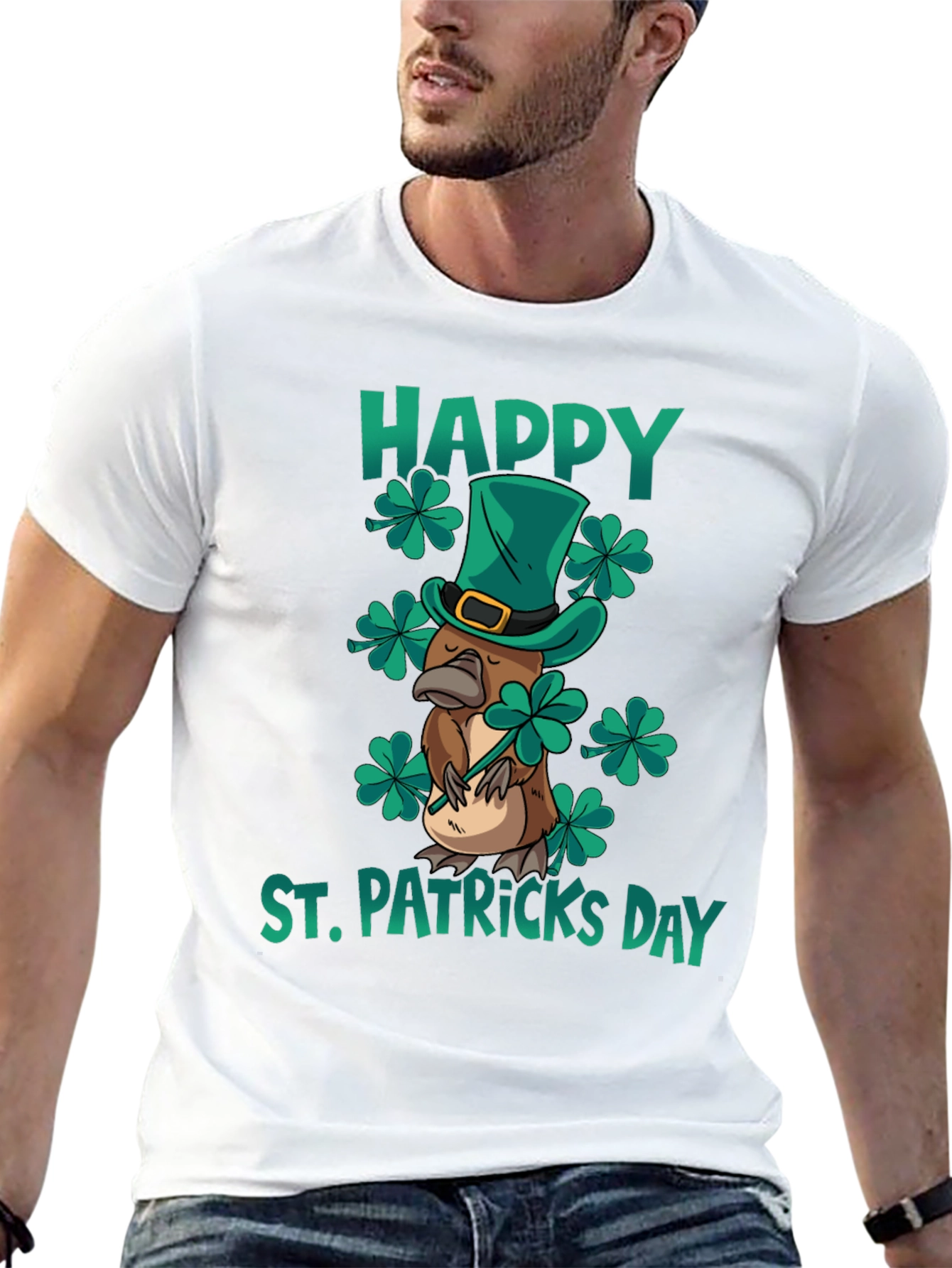 St. Patricks Day Platypus T-Shirt