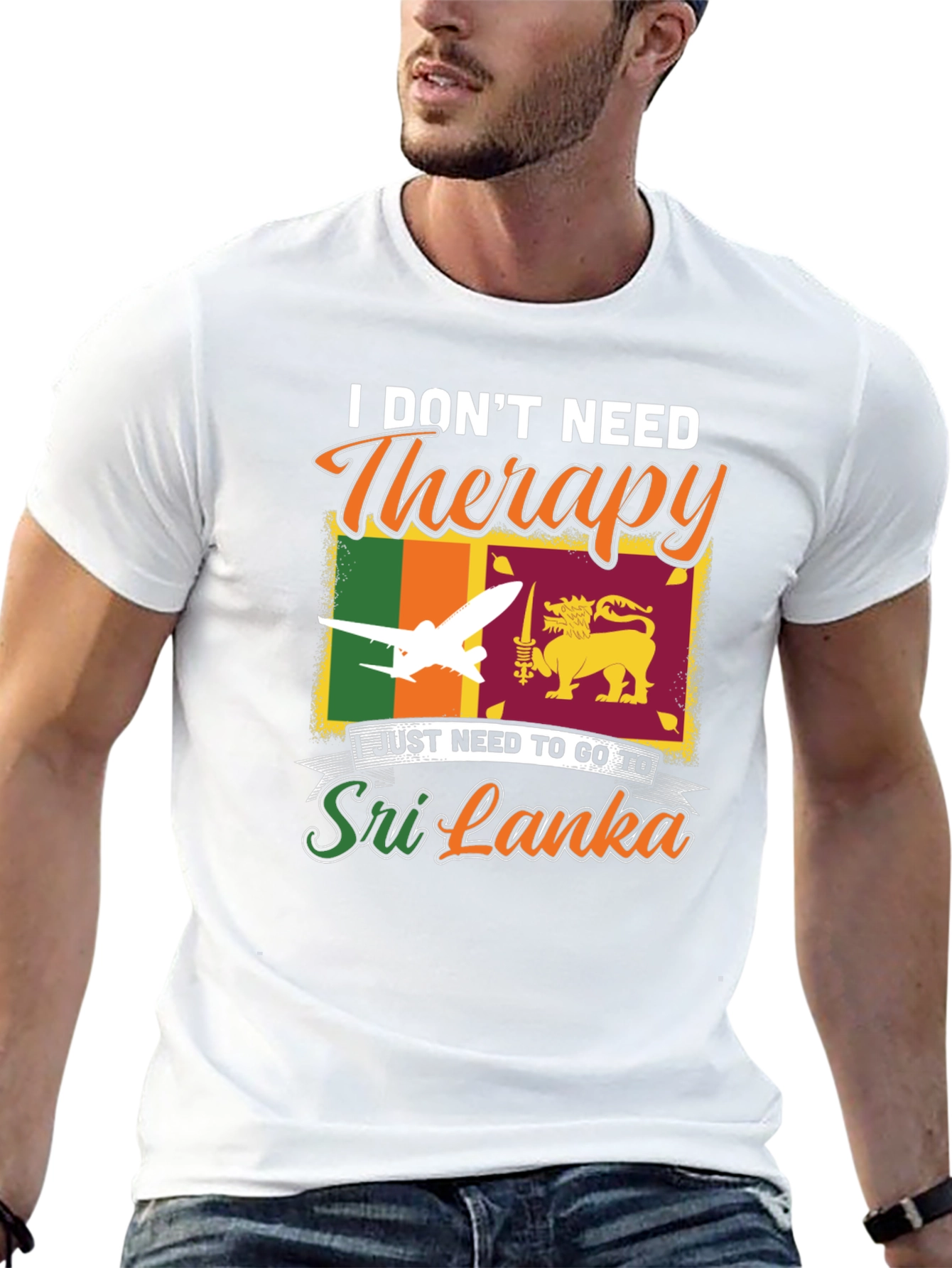 Sri Lanka Travel T-Shirt: No Therapy Needed