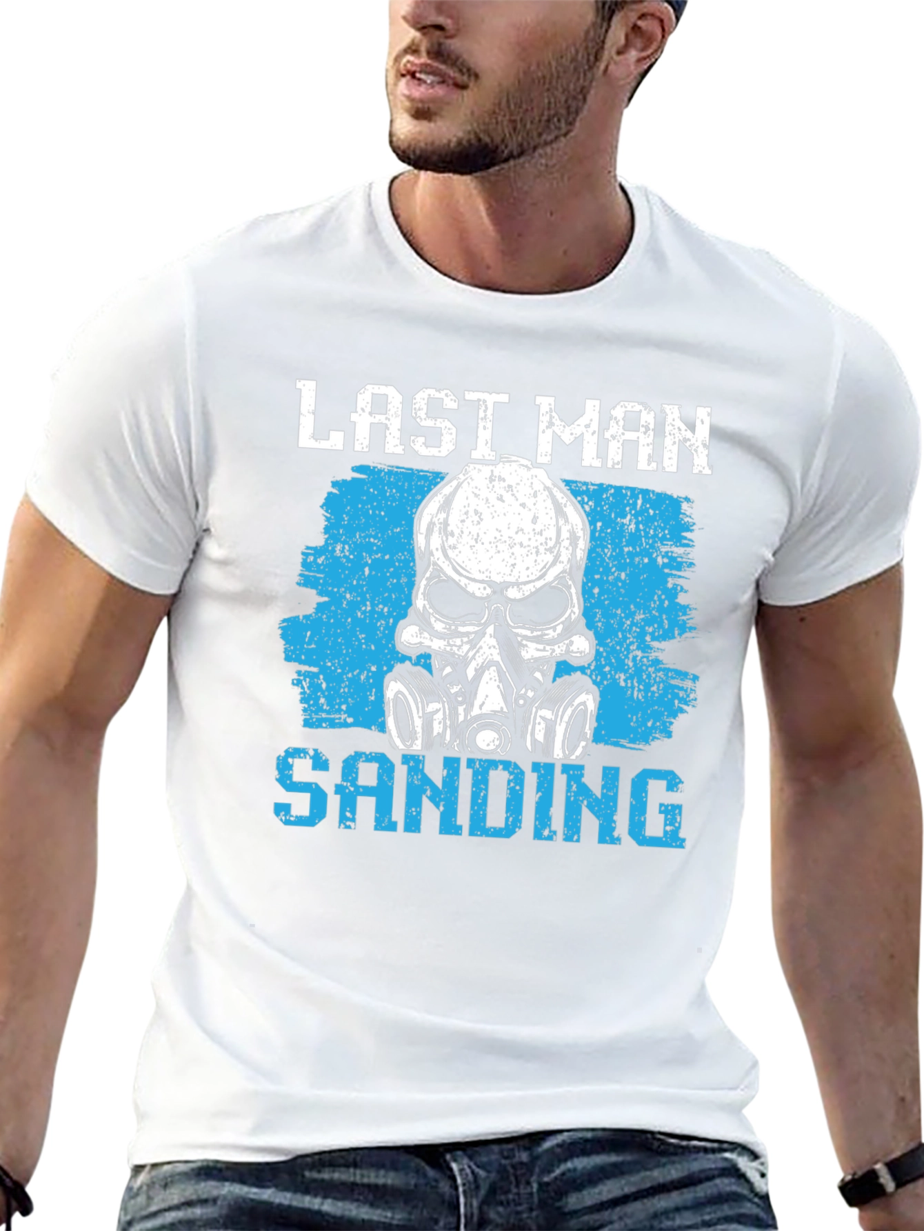 Last Man Sanding Graphic Tee