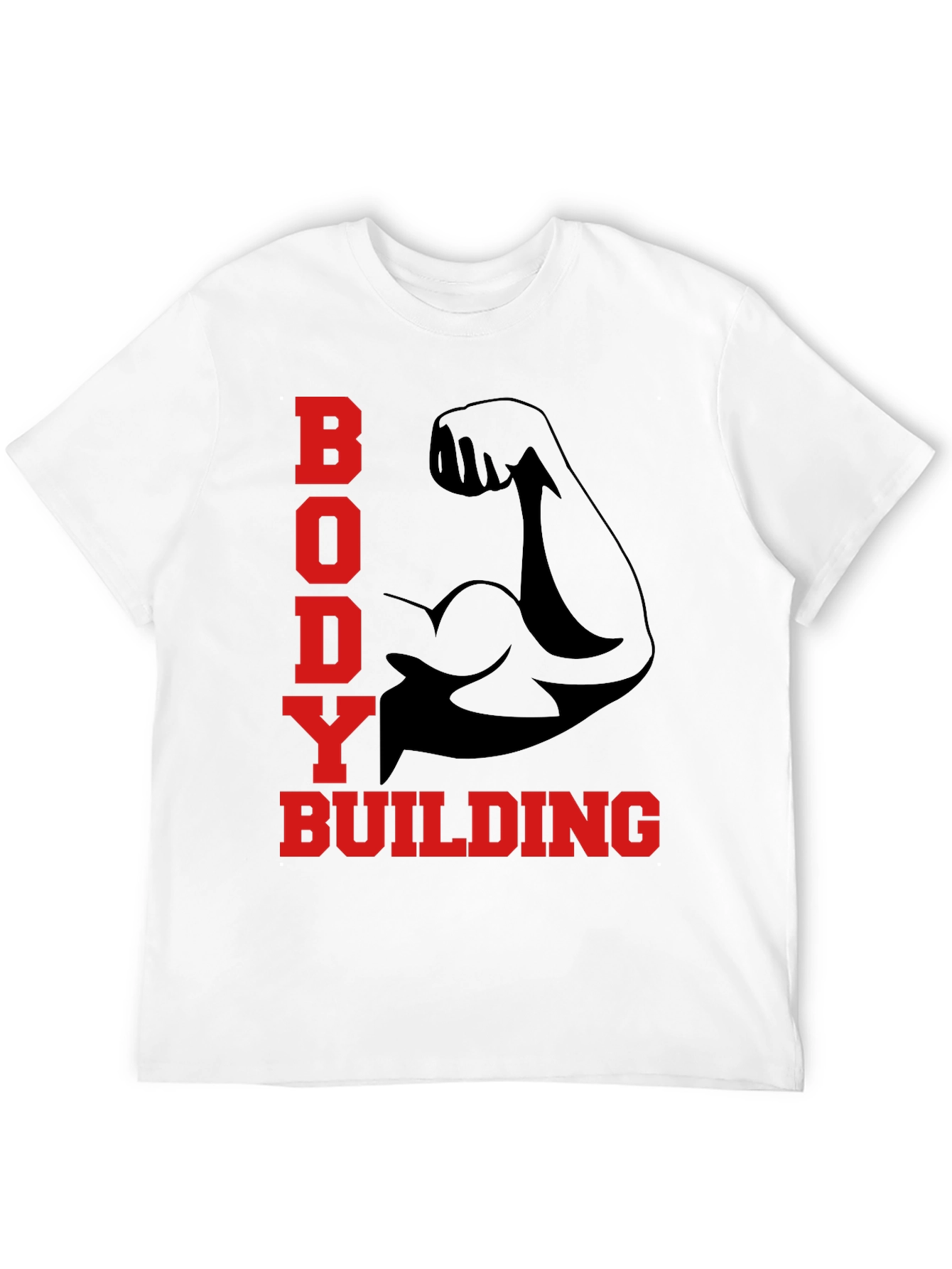 Bodybuilding Muscle Tee - Gym Workout Shirt