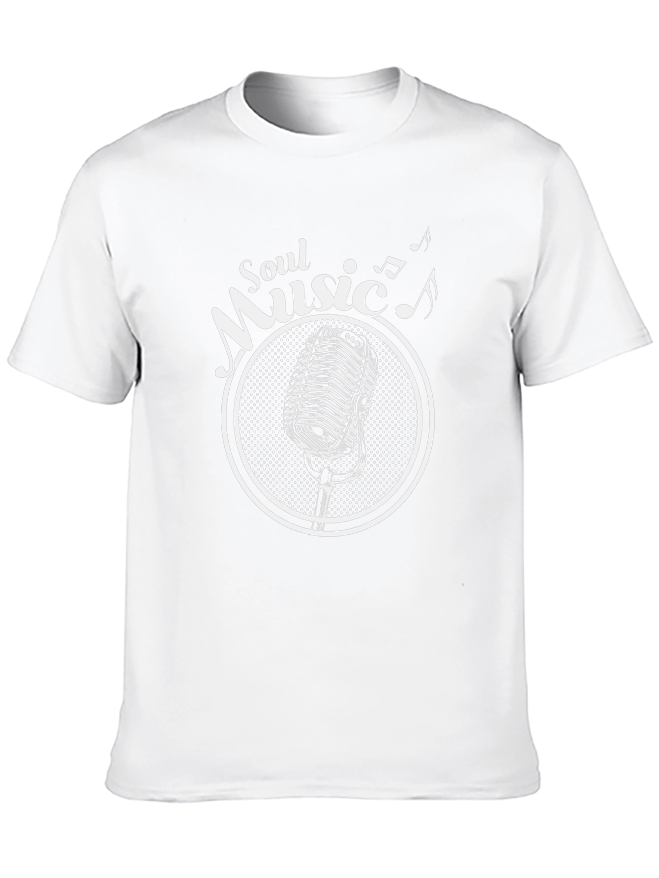 Soul Music Retro Microphone T-Shirt