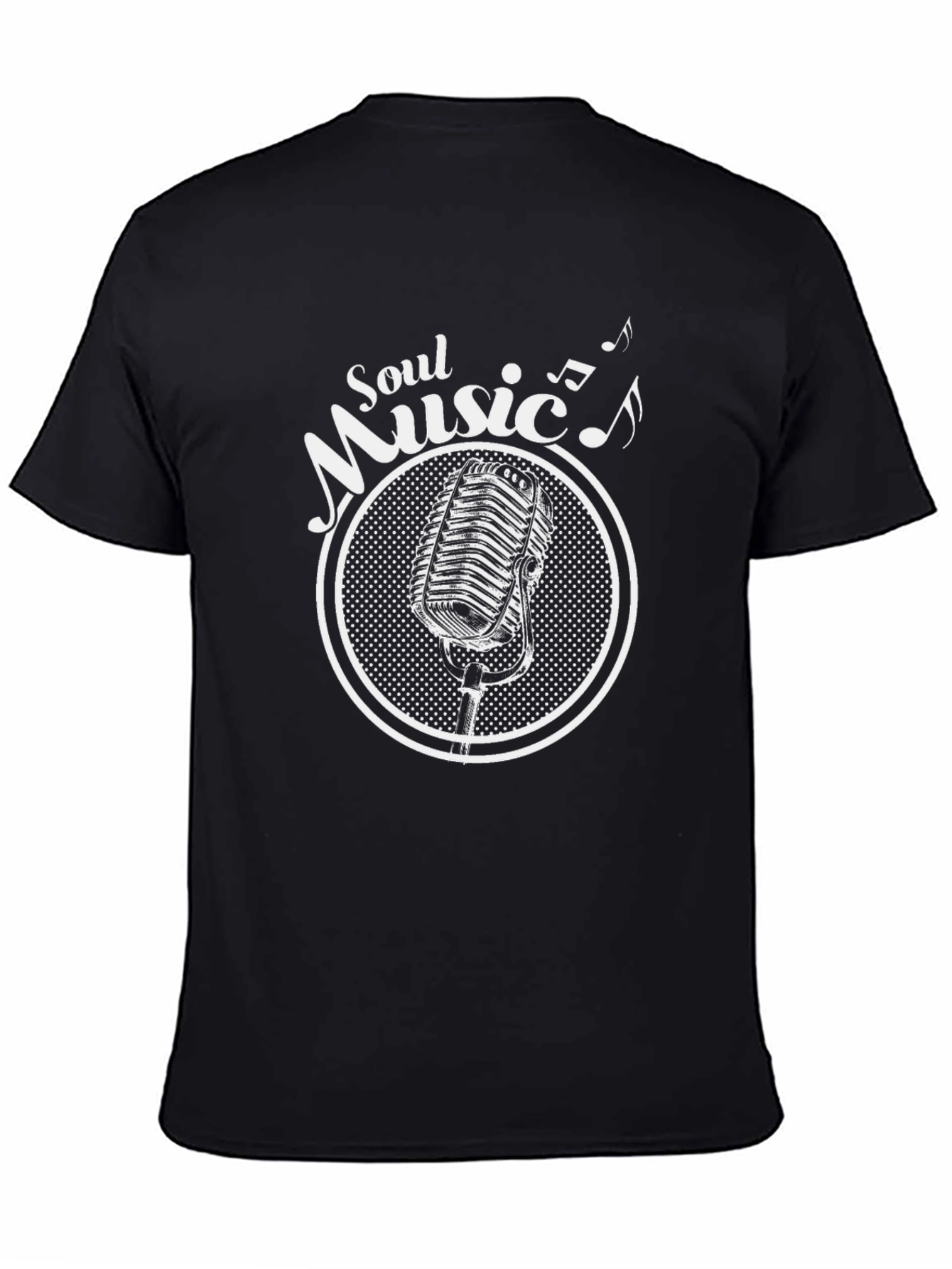 Soul Music Retro Microphone T-Shirt