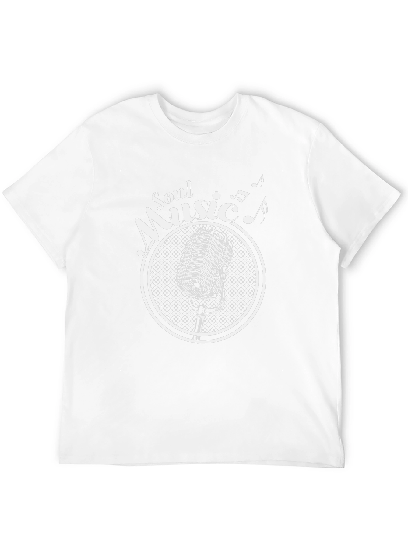 Soul Music Retro Microphone T-Shirt