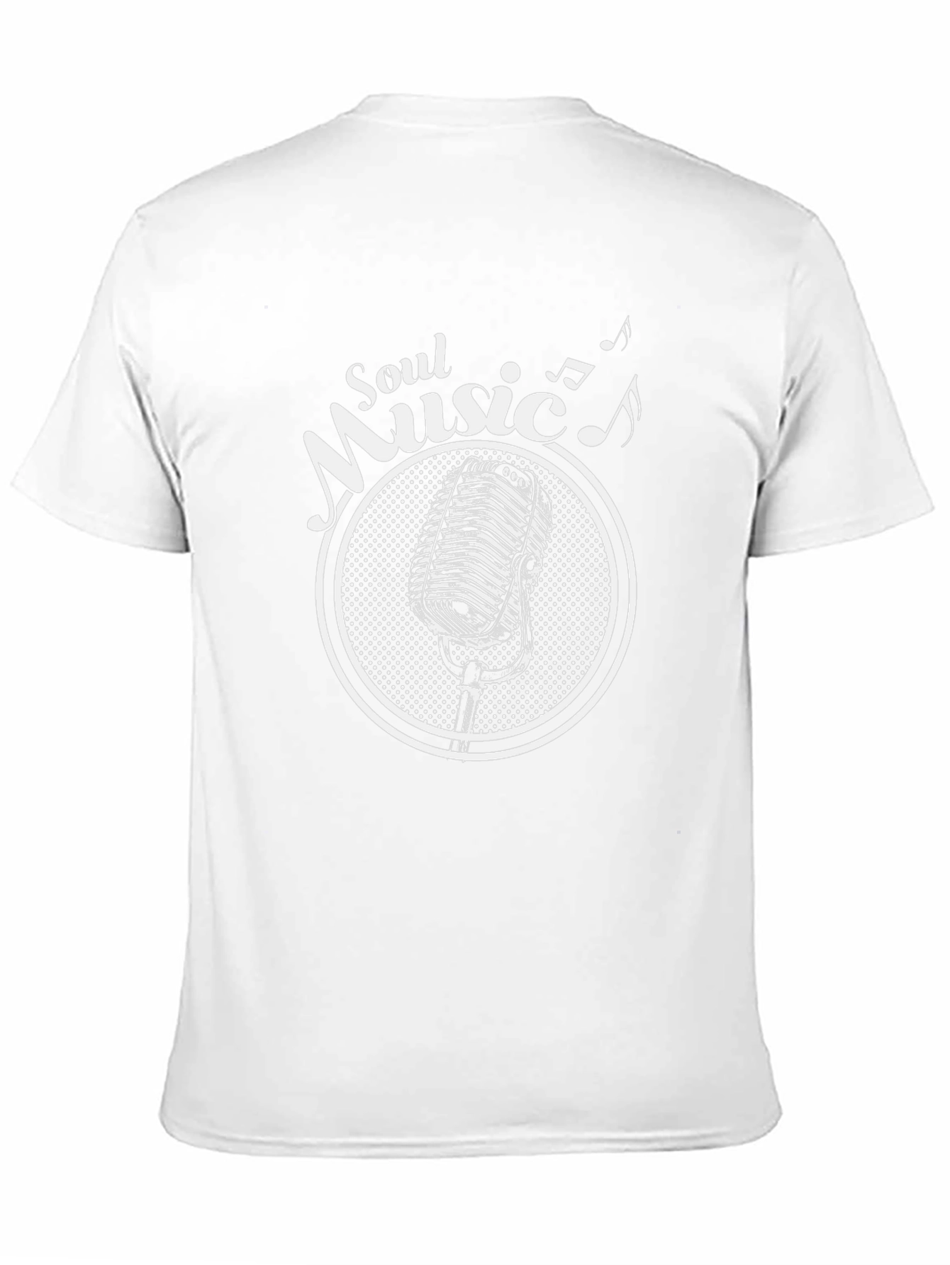 Soul Music Retro Microphone T-Shirt
