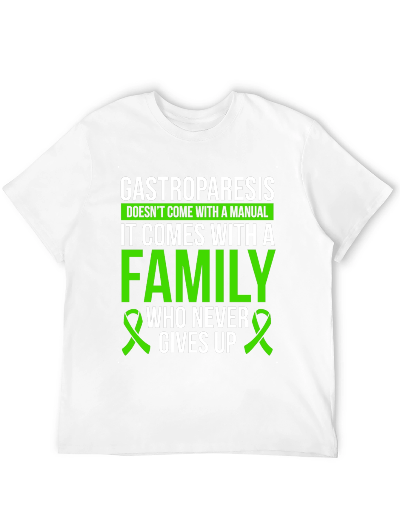 Gastroparesis Awareness T-Shirt Family Support