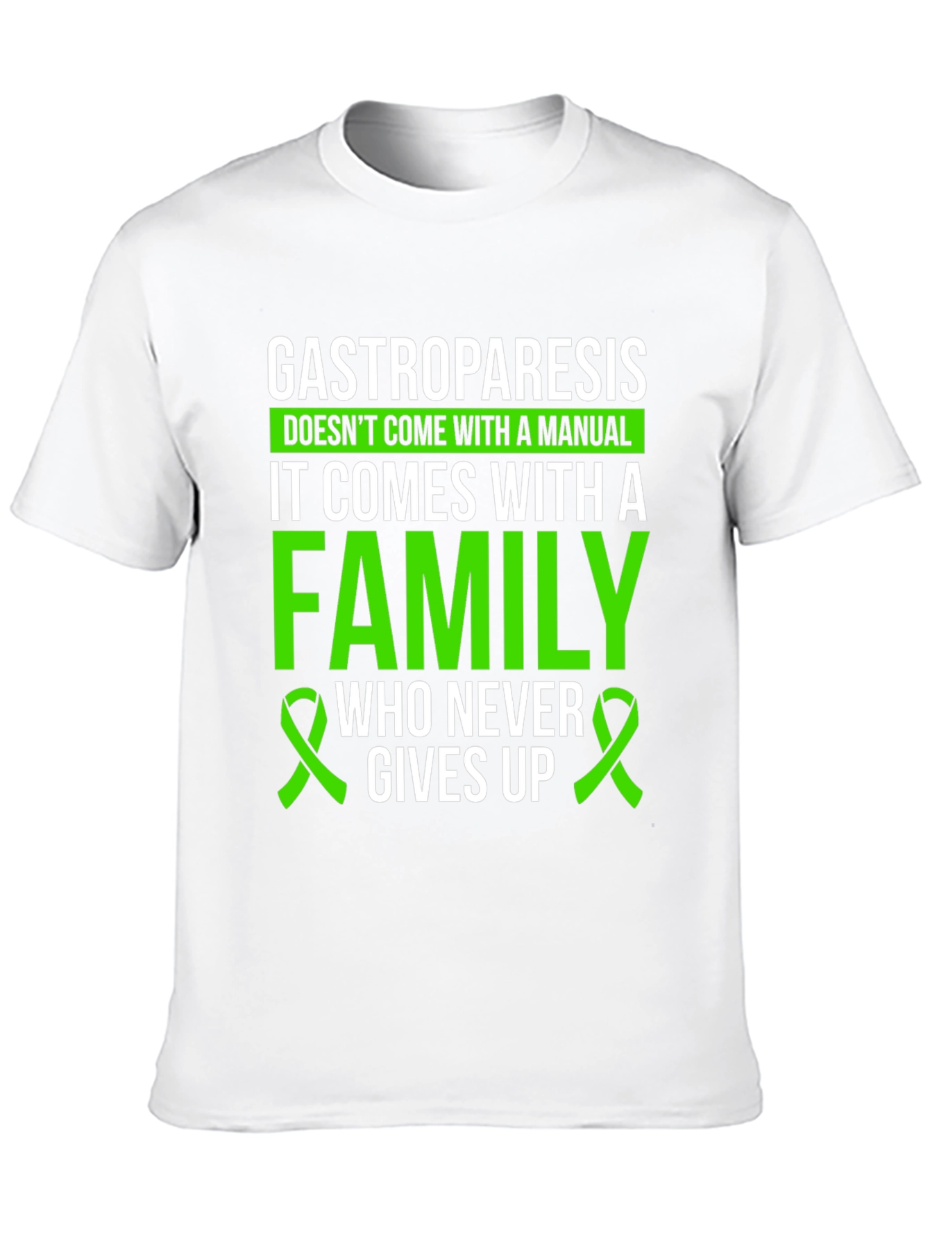 Gastroparesis Awareness T-Shirt Family Support