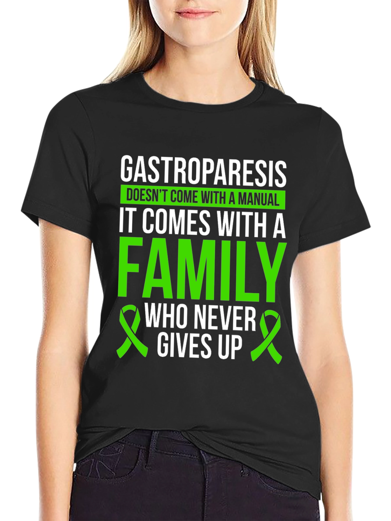 Gastroparesis Awareness T-Shirt Family Support