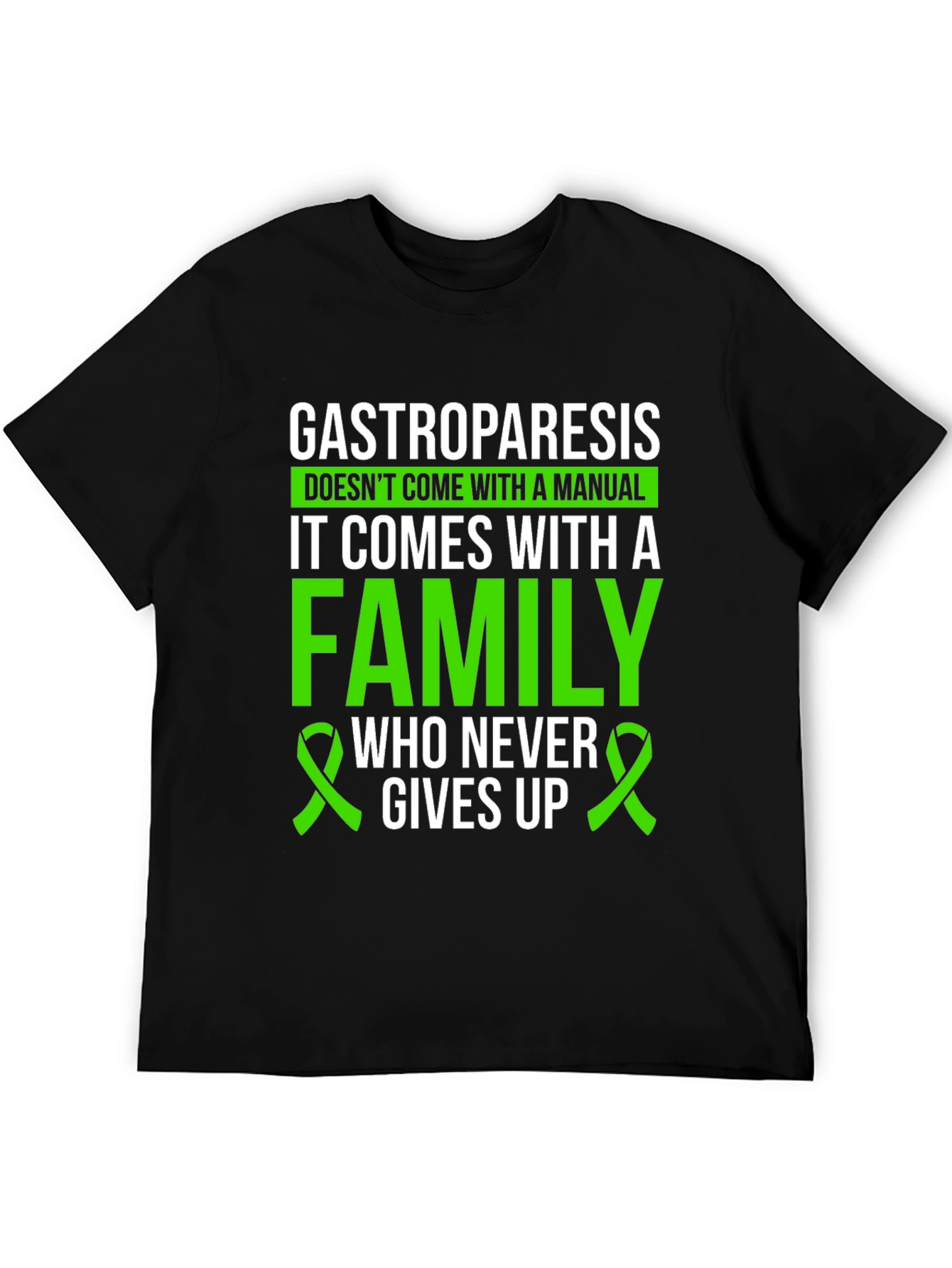 Gastroparesis Awareness T-Shirt Family Support
