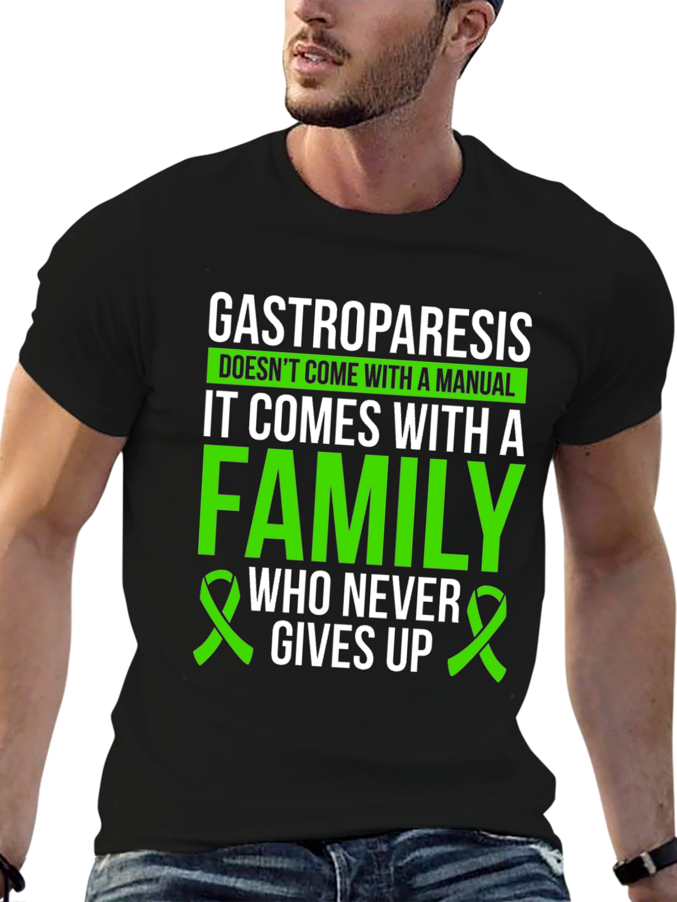Gastroparesis Awareness T-Shirt Family Support