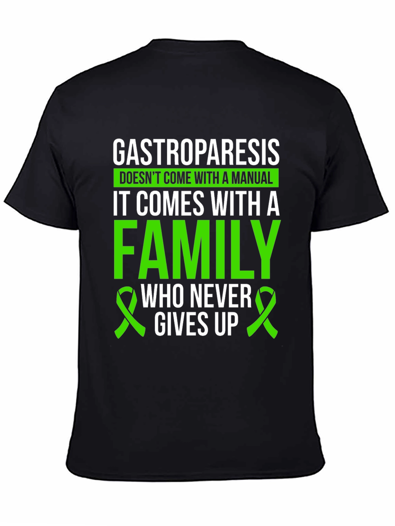 Gastroparesis Awareness T-Shirt Family Support