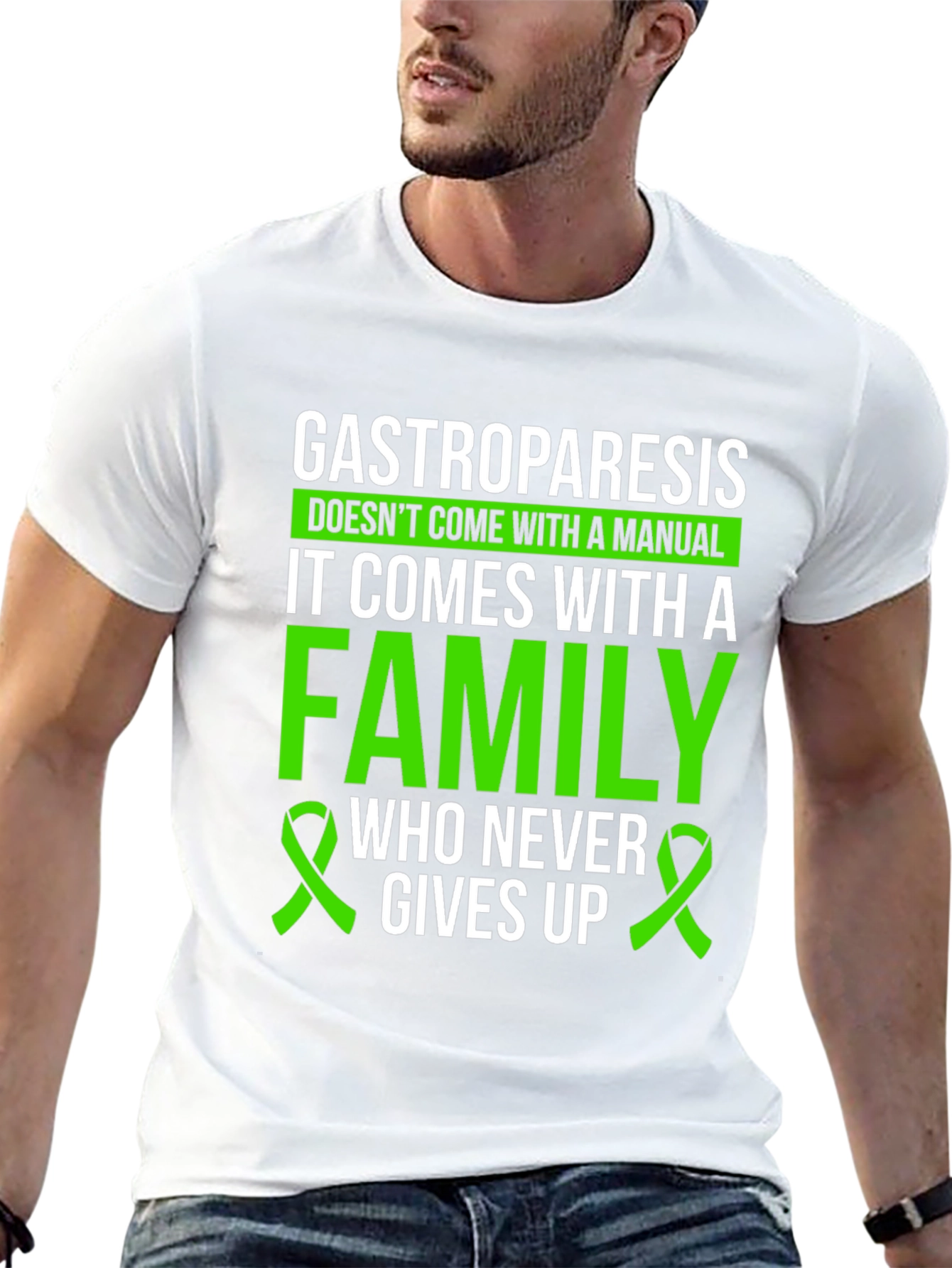 Gastroparesis Awareness T-Shirt Family Support