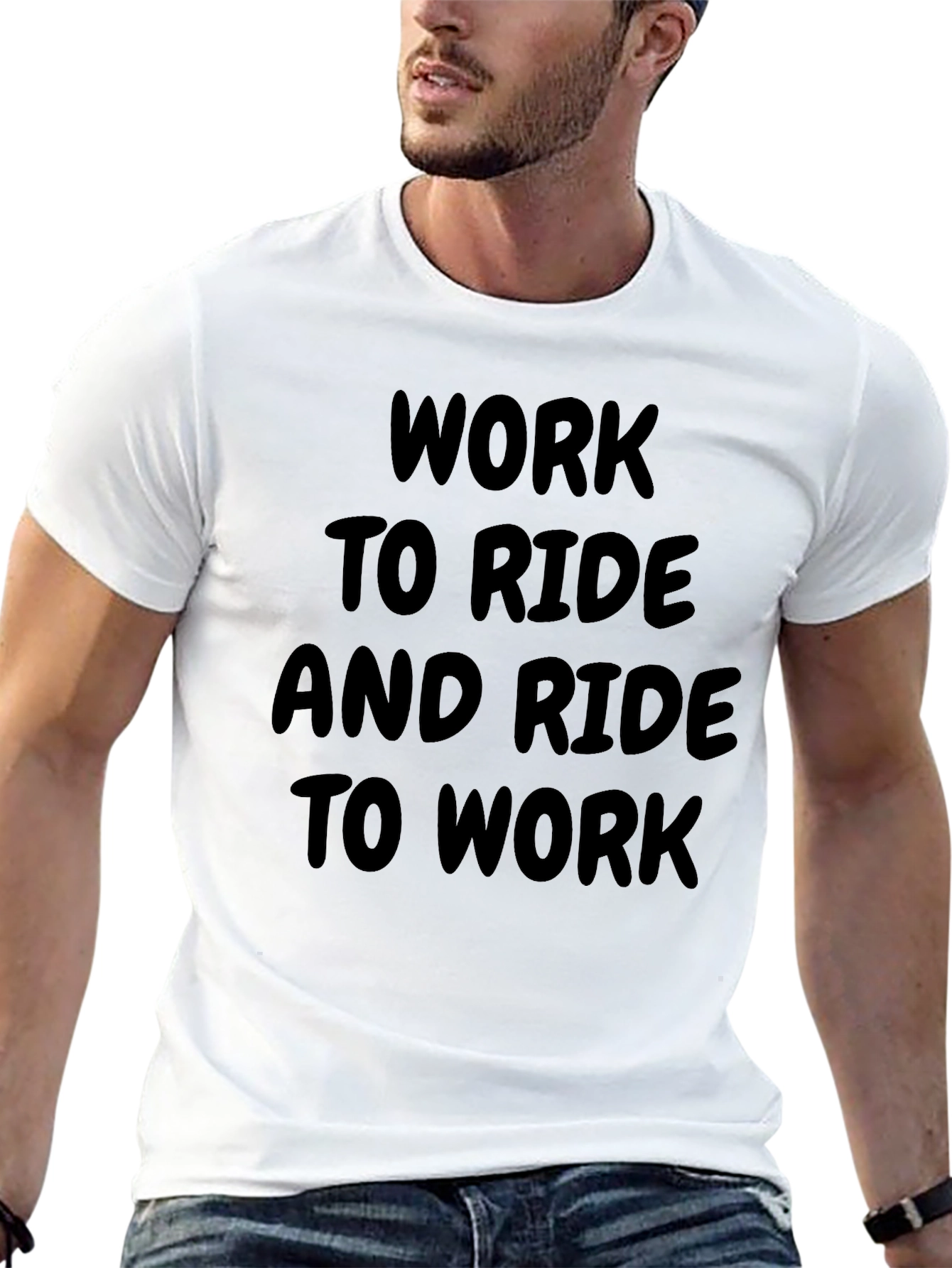Work To Ride Graphic Tee