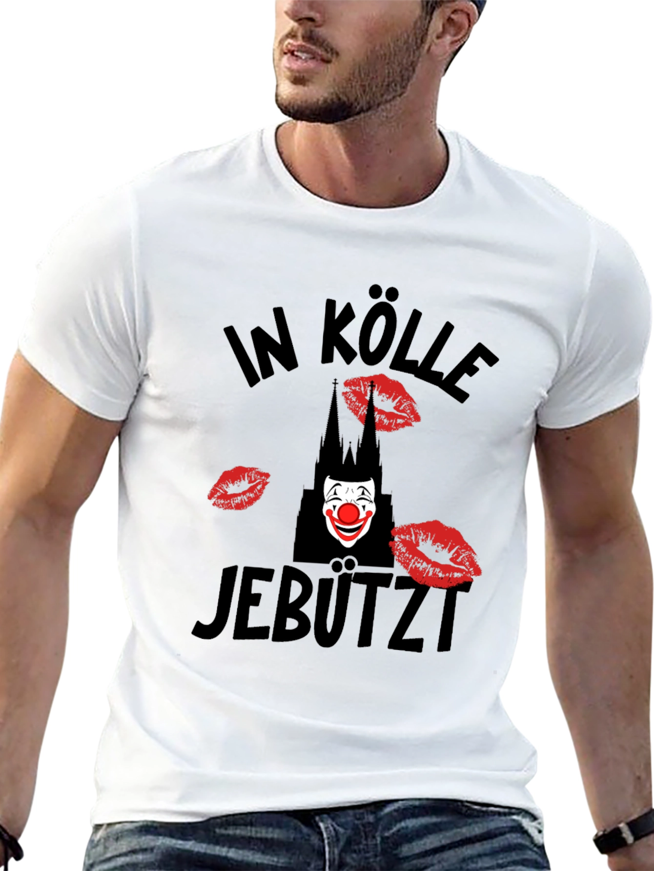 In Kölle Jebützt Clown T-Shirt