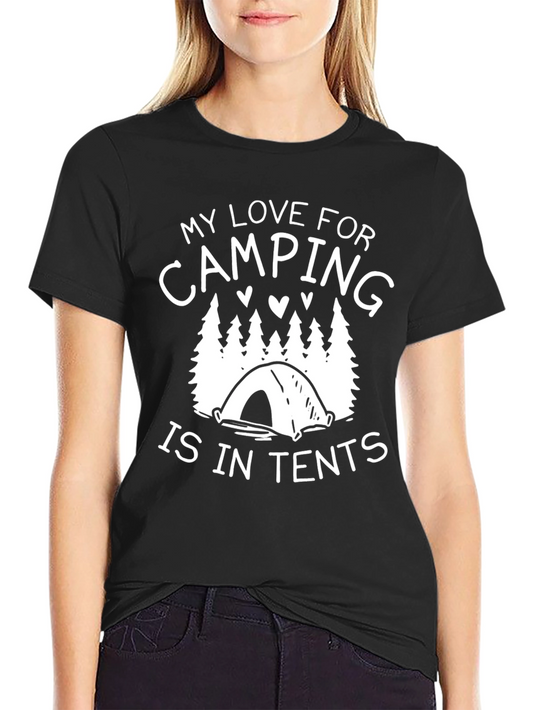 Camping Lover Tee - In Tents Graphic