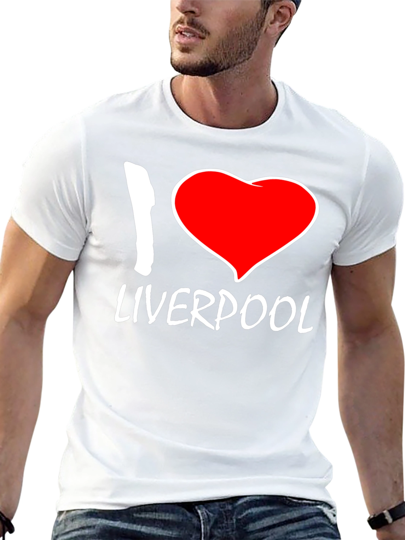 I Heart Liverpool Black T-Shirt