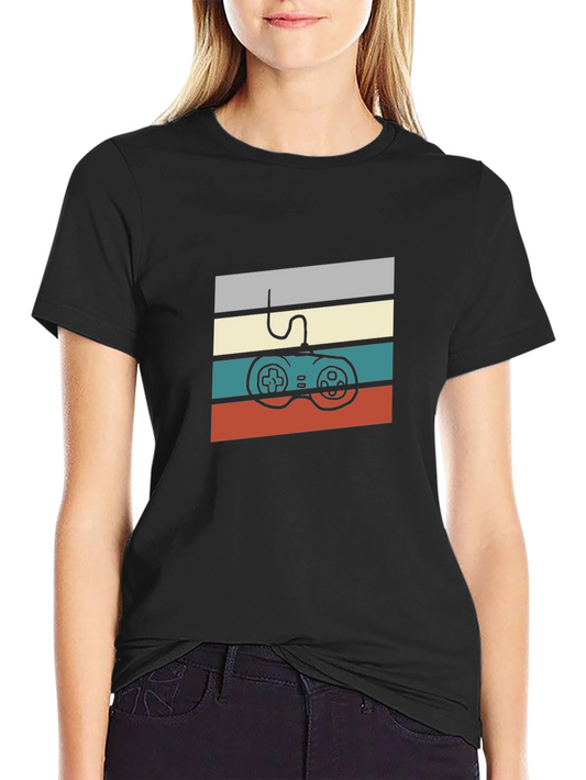 Retro Gamer T-Shirt - Vintage Console Design