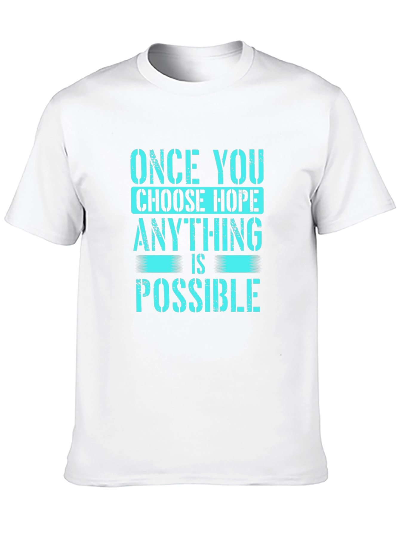 Choose Hope Graphic Tee - Inspirational Message