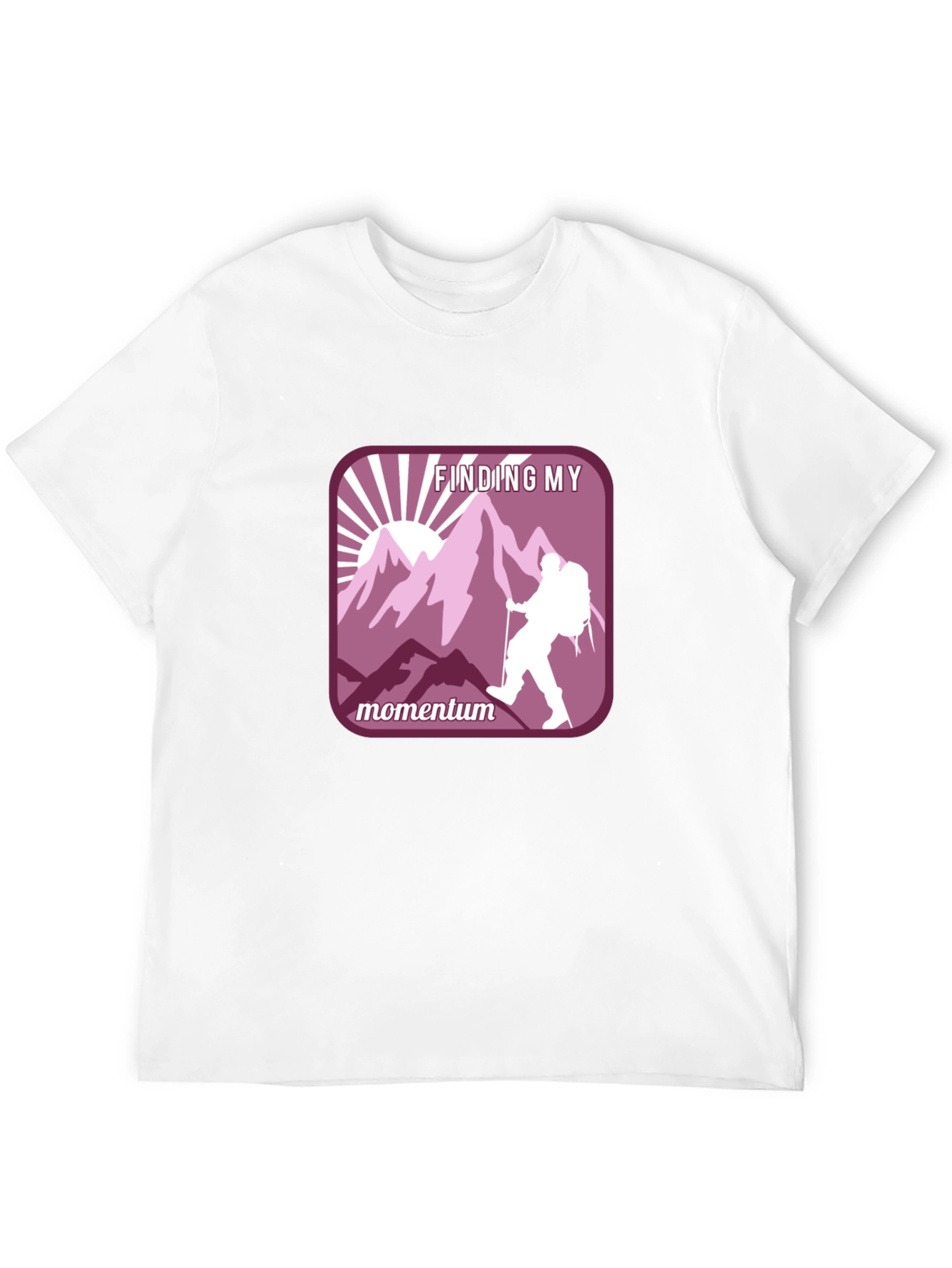 Finding My Momentum Mountain Hiker T-Shirt
