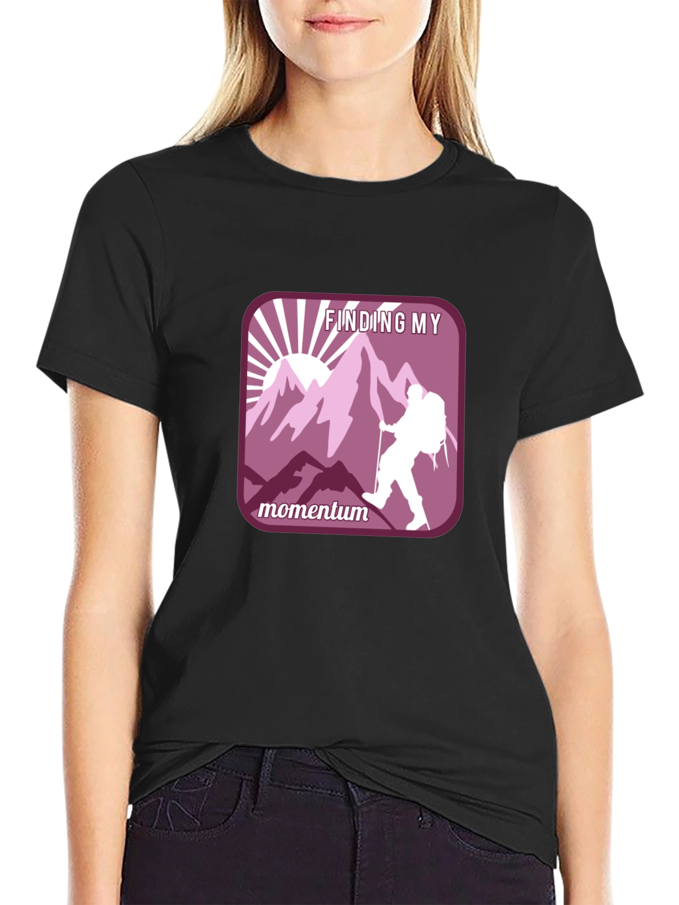 Finding My Momentum Mountain Hiker T-Shirt