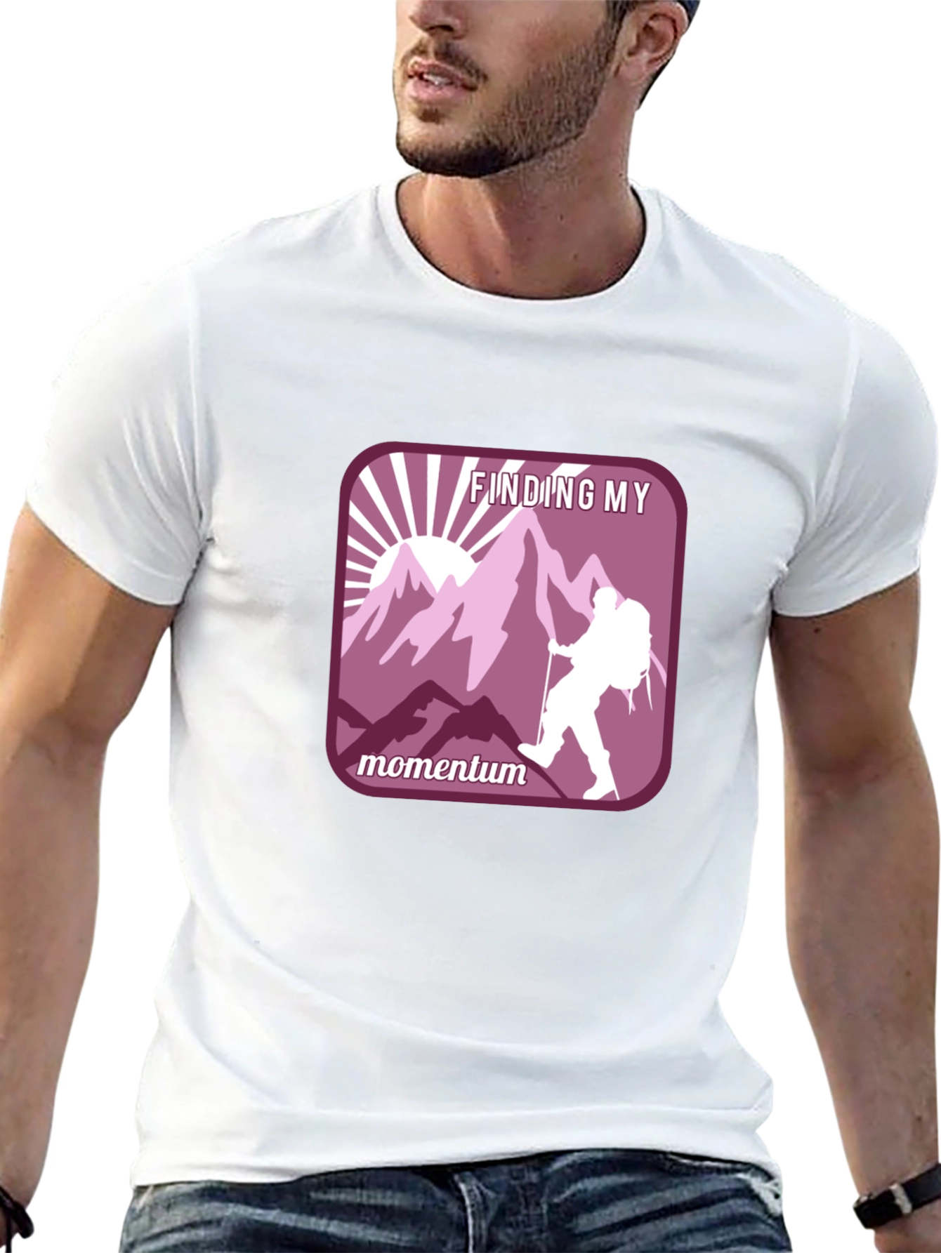 Finding My Momentum Mountain Hiker T-Shirt