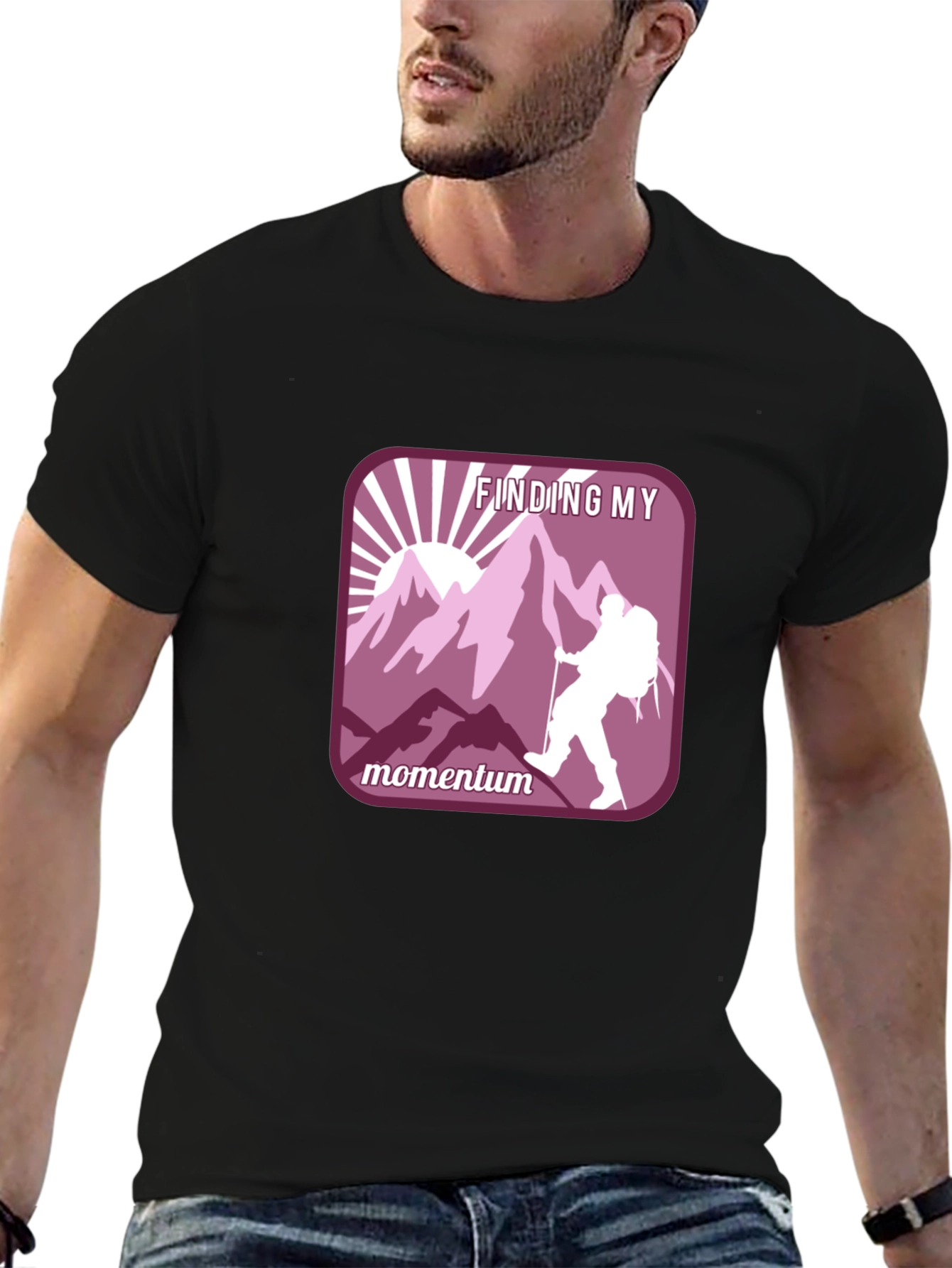 Finding My Momentum Mountain Hiker T-Shirt