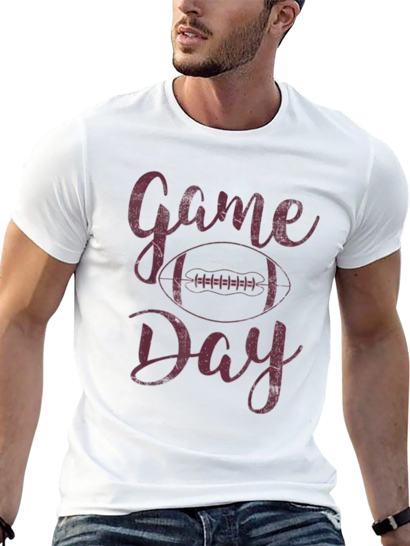 Game Day Football Graphic T-Shirt