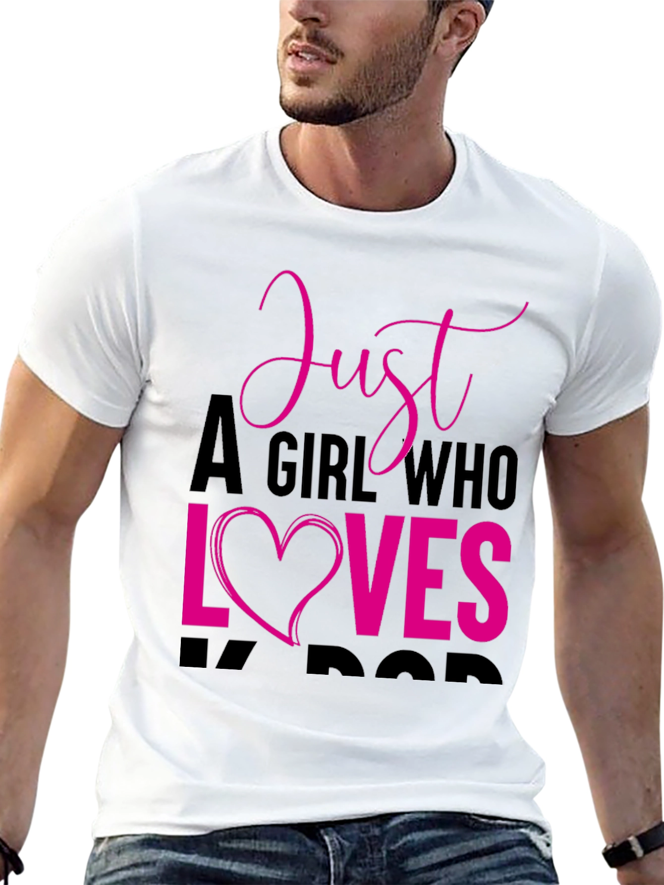 Just A Girl Who Loves Kpop T-Shirt
