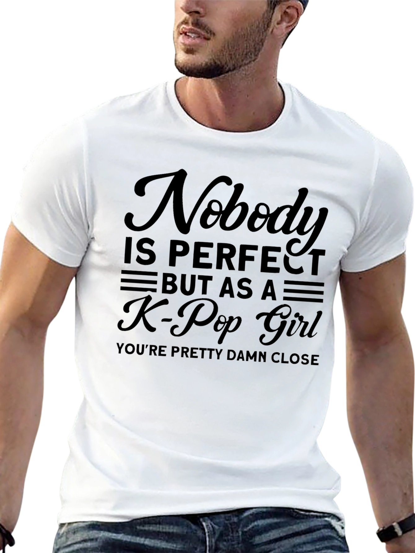 K-Pop Girl Graphic Tee - Perfect Style