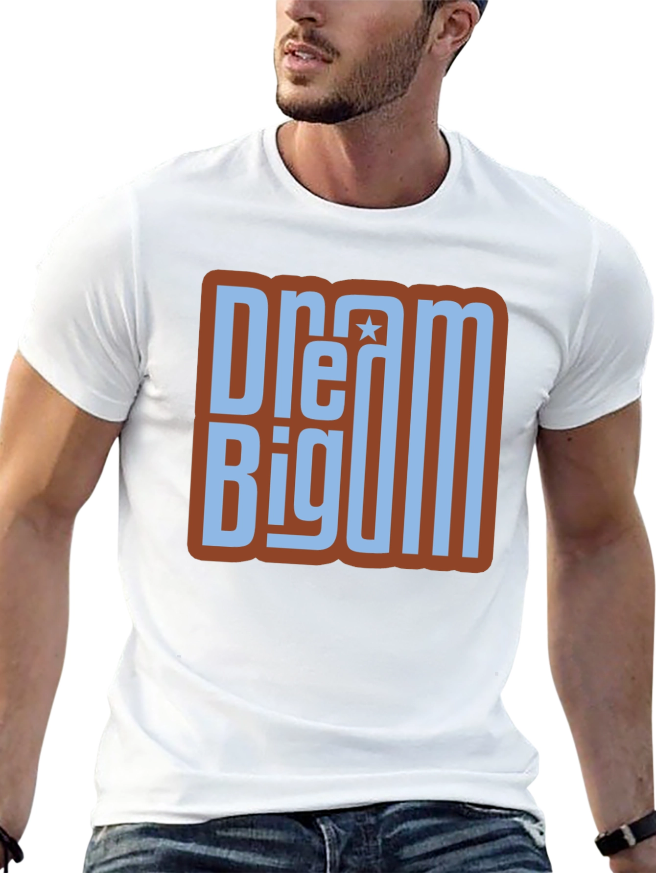 Dream Big Graphic T-Shirt - Inspirational Tee