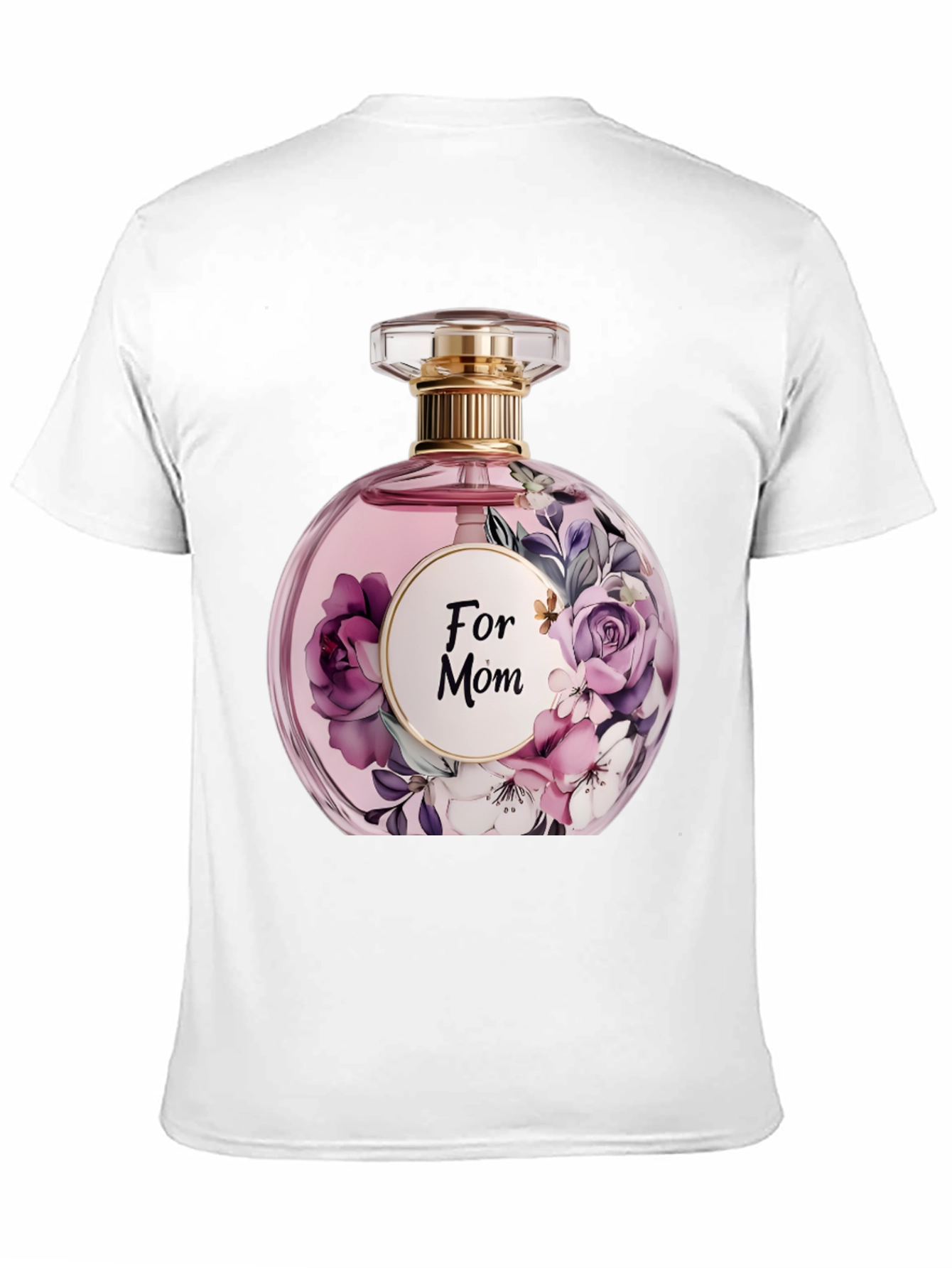 Floral Perfume For Mom Graphic T-Shirt