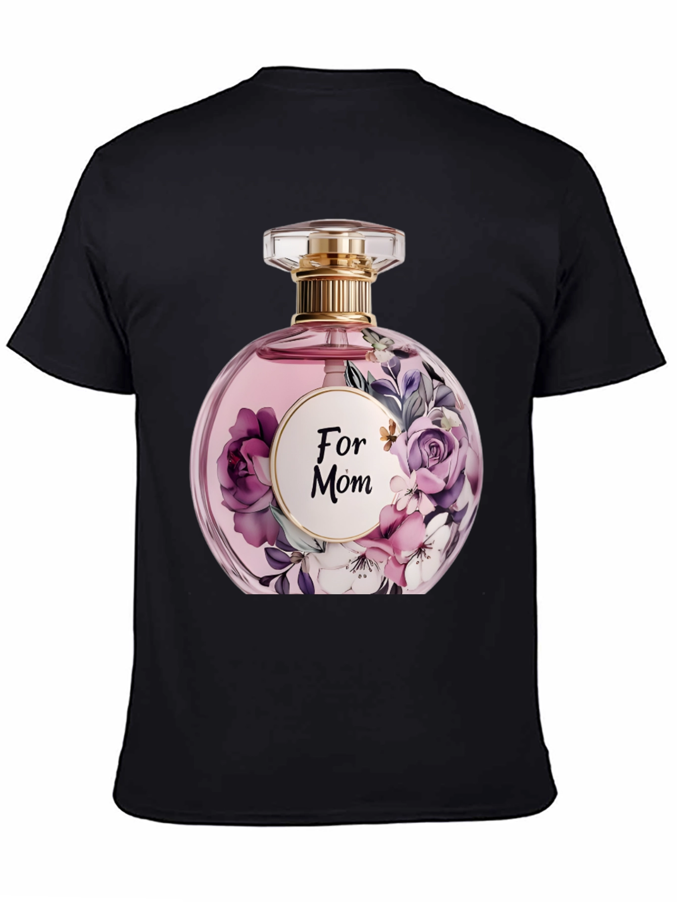 Floral Perfume For Mom Graphic T-Shirt