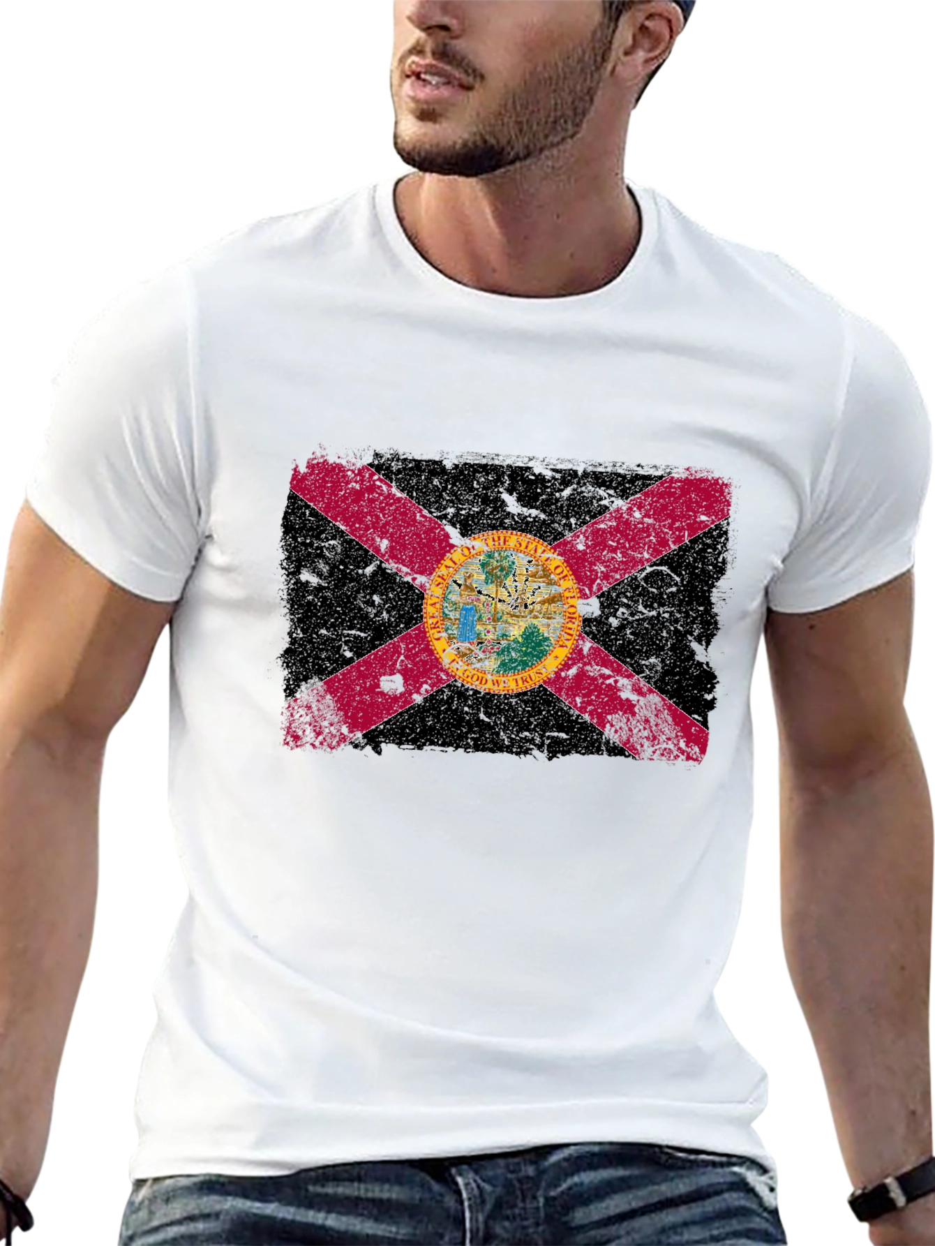 Florida Flag Graphic T-Shirt