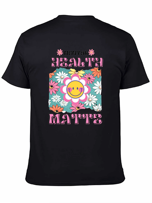 Mental Health Matters Graphic Tee - Positive Vibes