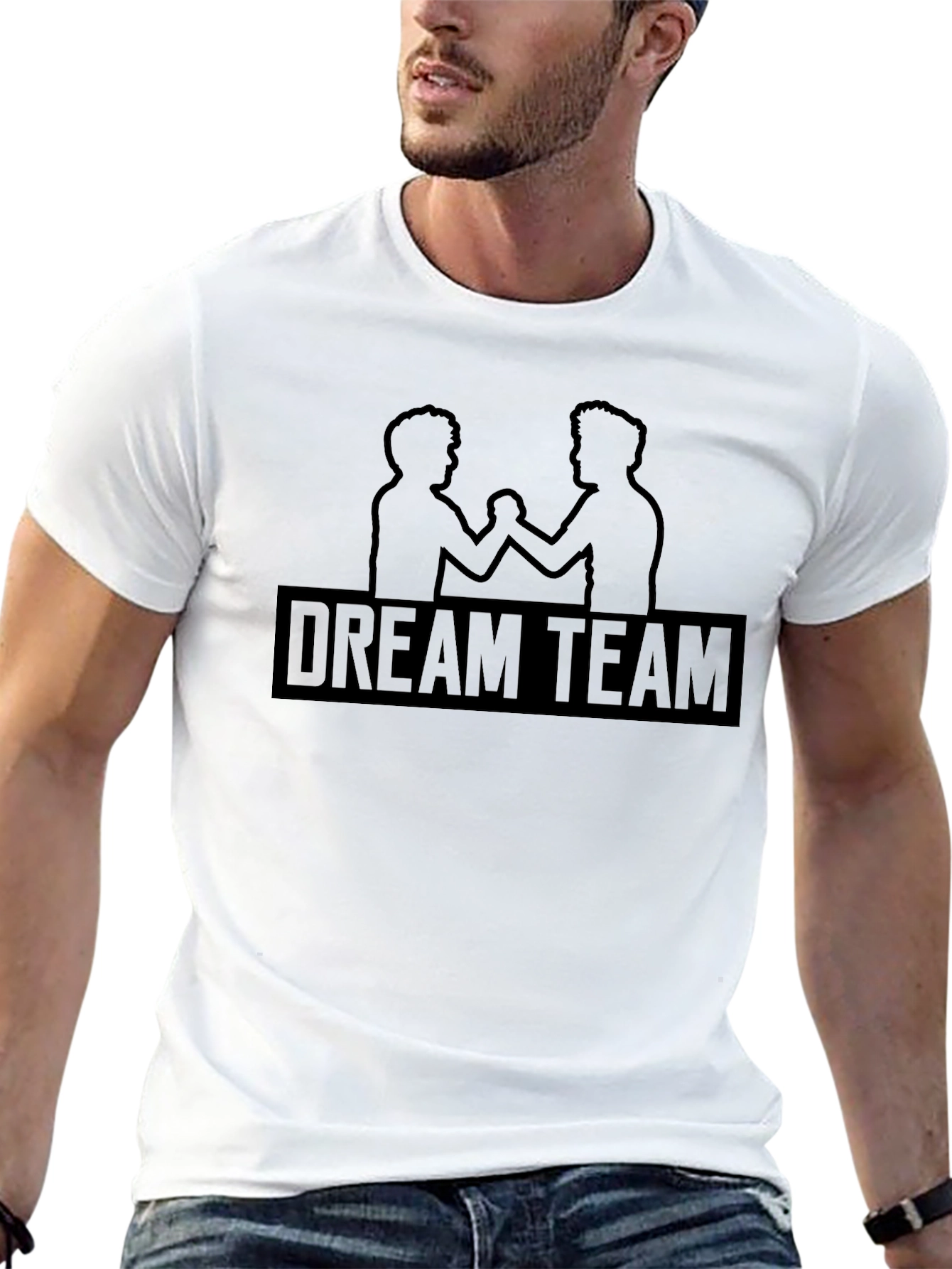 Dream Team Black Graphic T-Shirt
