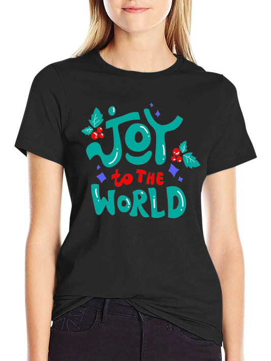 Joy to the World Christmas Graphic Tee