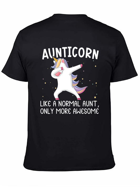 Aunticorn T-Shirt - Like a Normal Aunt Only More Awesome
