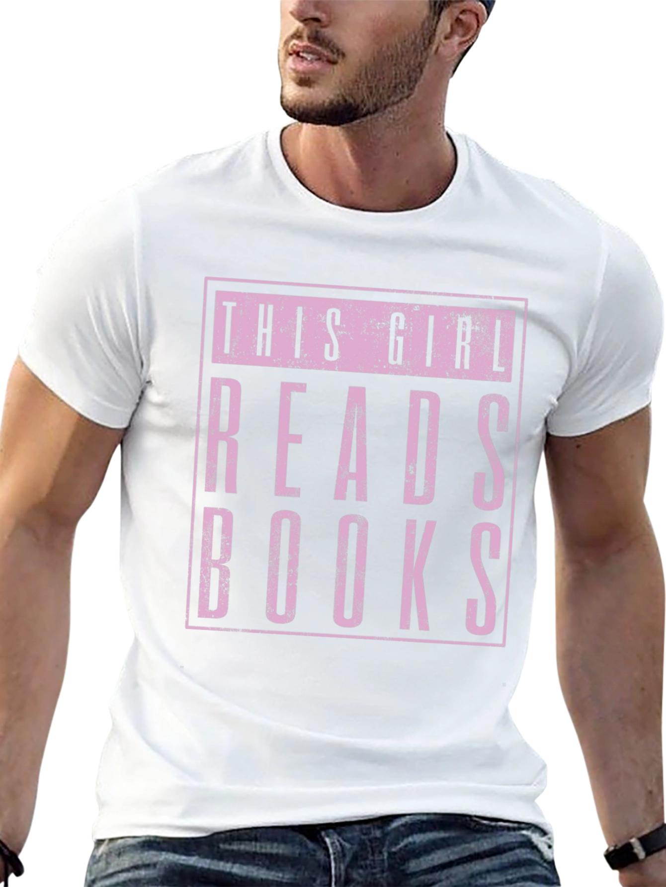 Reads Books Graphic T-Shirt