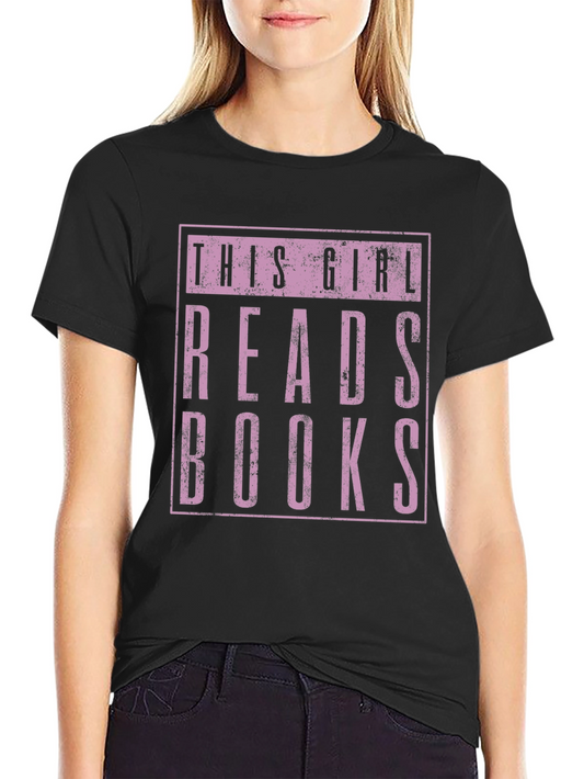 Reads Books Graphic T-Shirt