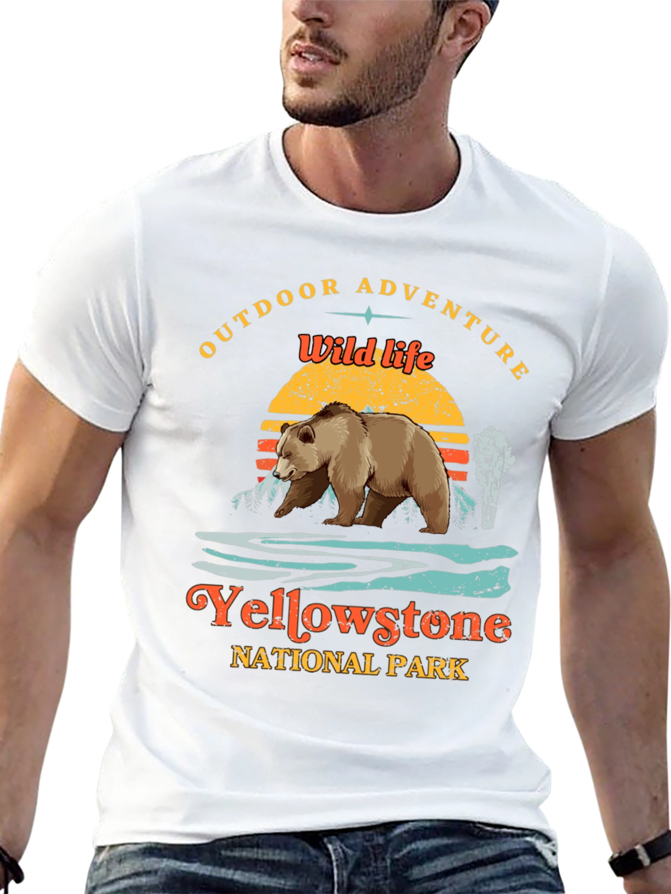 Yellowstone National Park Graphic Tee