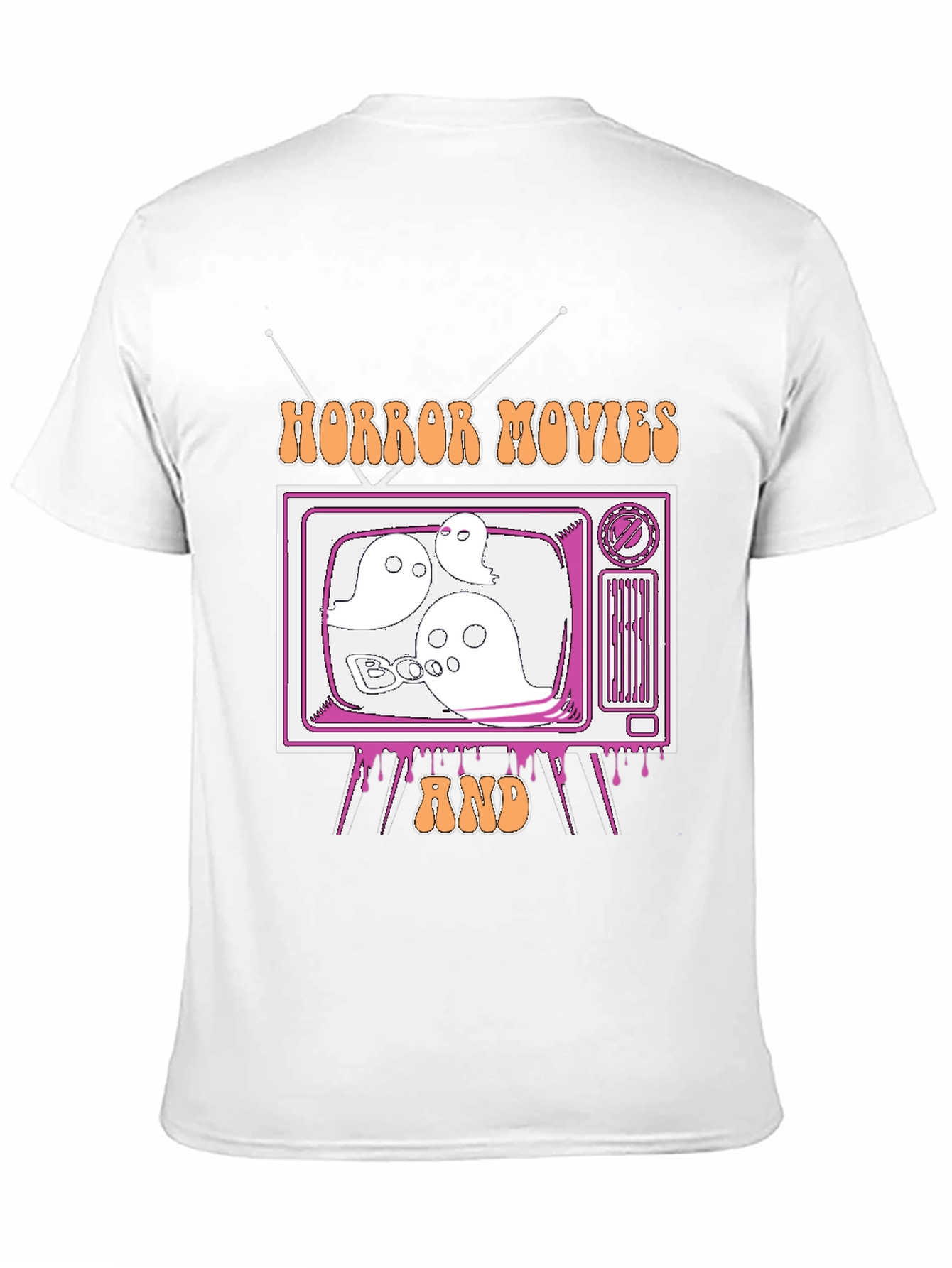 Horror Movies & Chill Graphic Tee