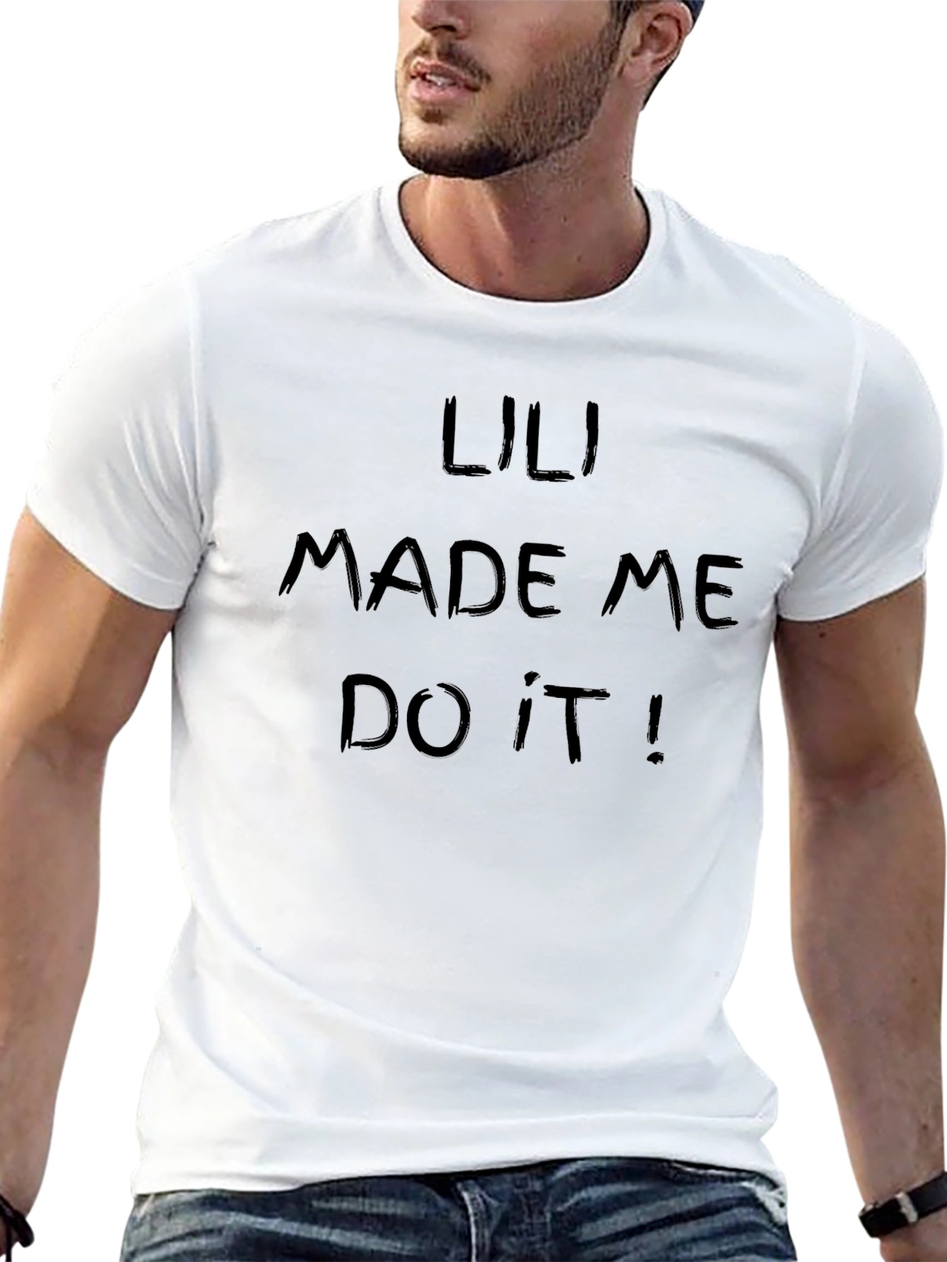 Lili Made Me Do It! Novelty T-Shirt