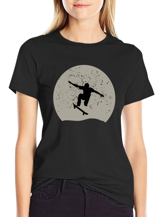 Skateboarder T-Shirt - Retro Style Design