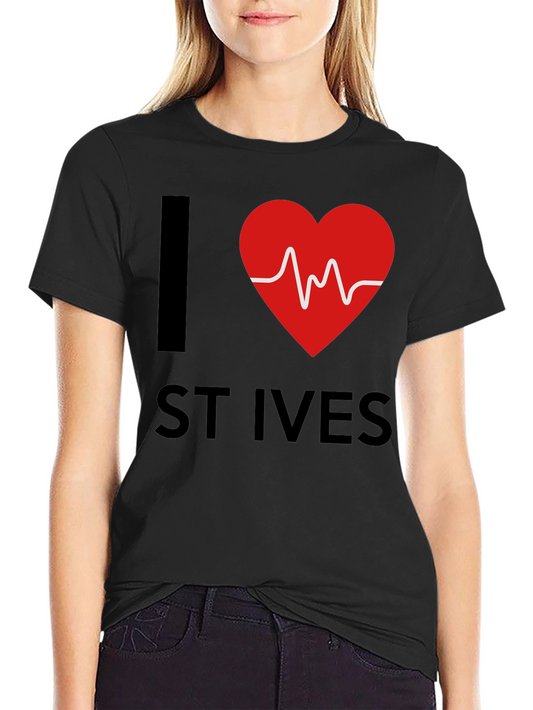 I Heart St Ives T-Shirt - Stylish Graphic Tee